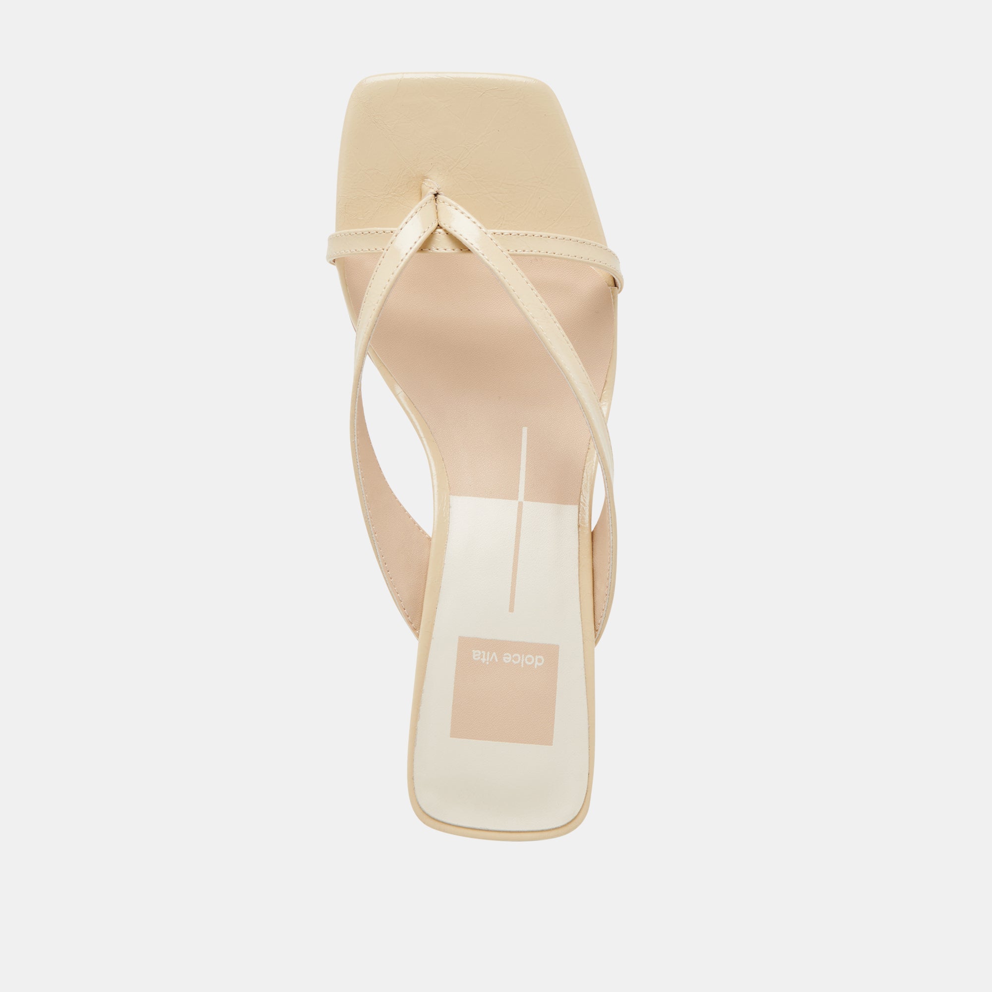 BREVEL HEELS LIGHT YELLOW LEATHER - Image 9