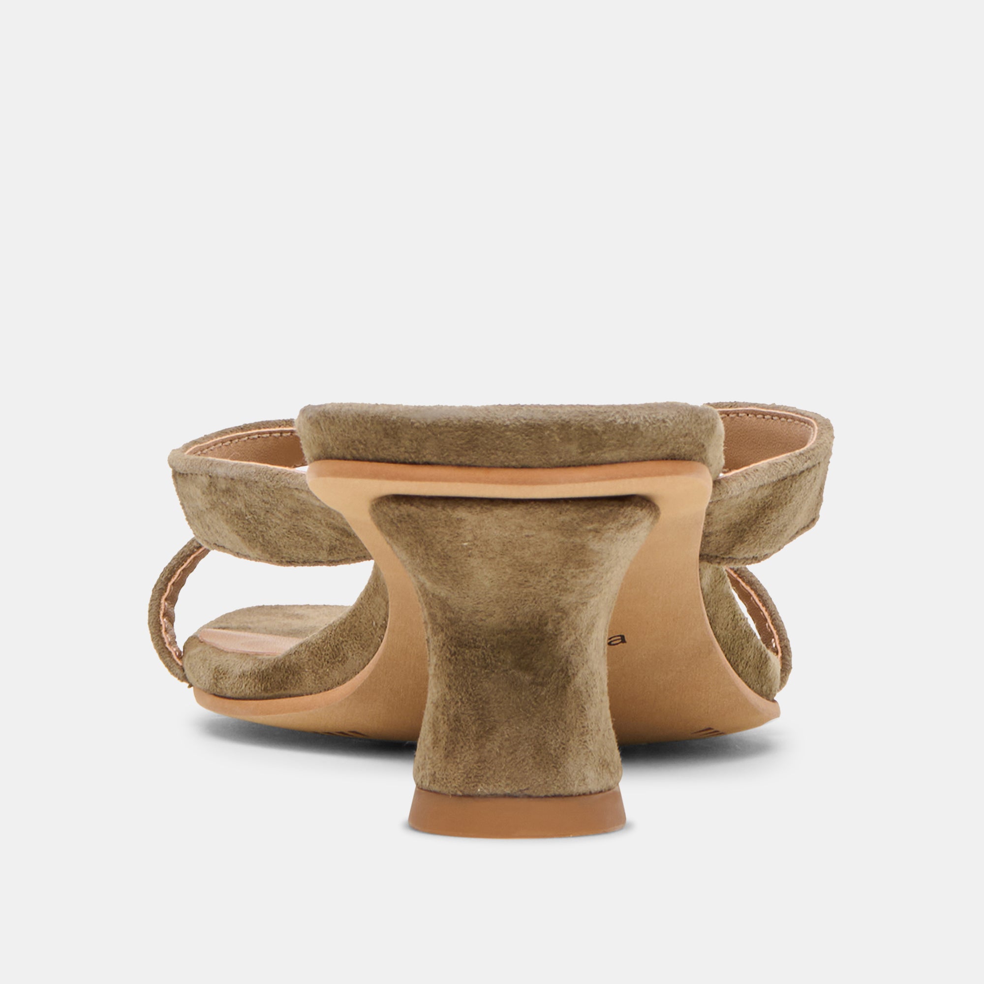 BREVEL HEELS OLIVE SUEDE - Image 7