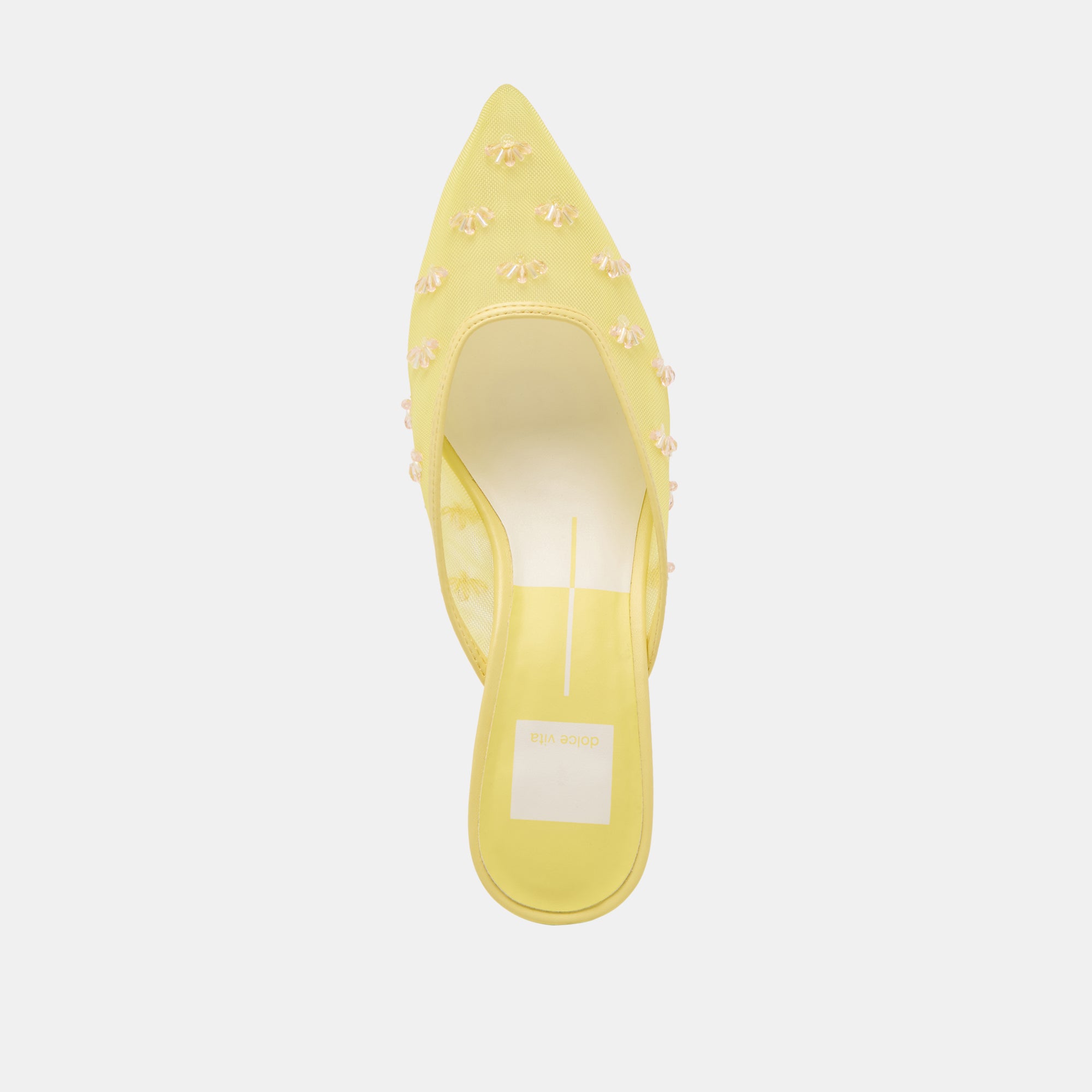 CLARA HEELS LEMON MESH - Image 9
