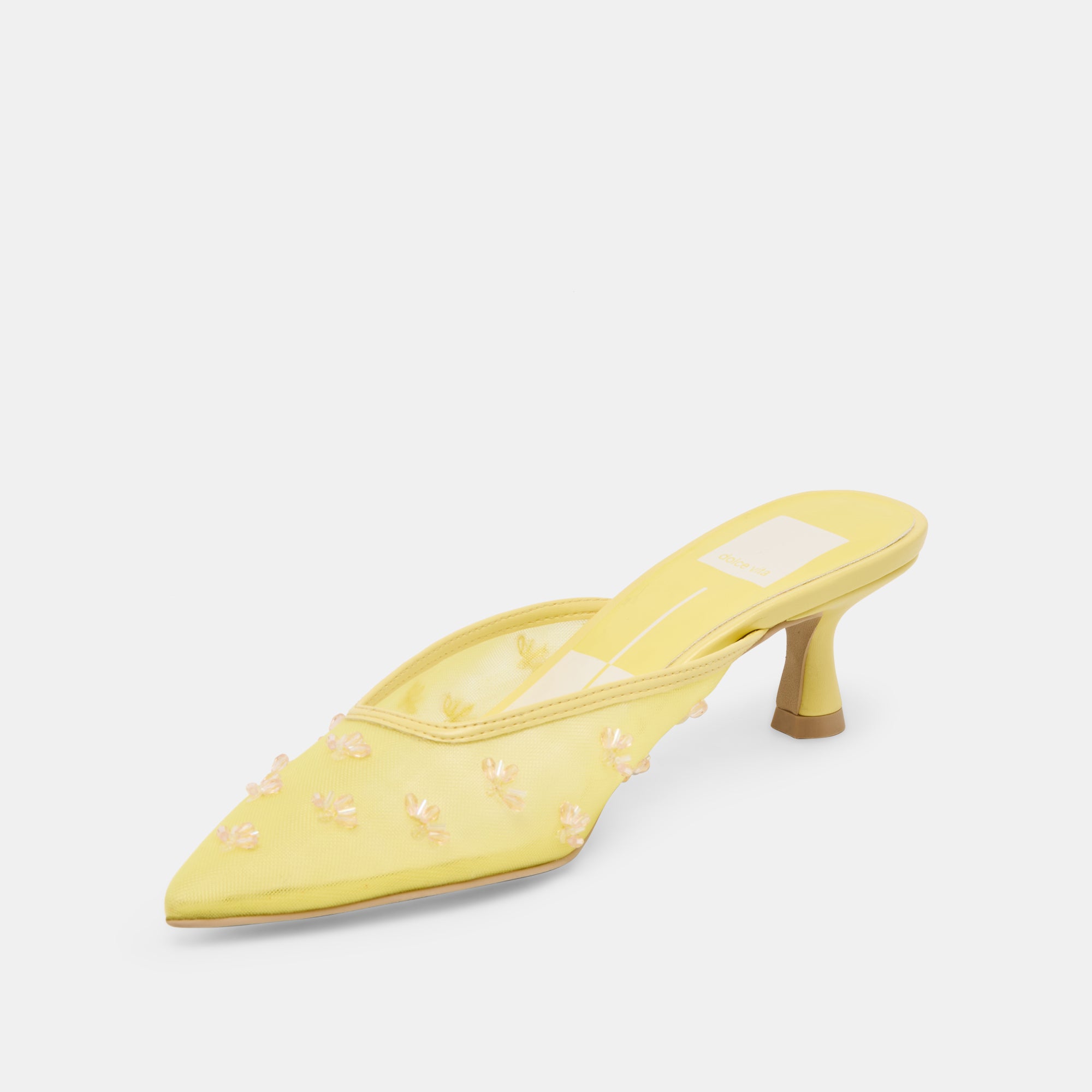 CLARA HEELS LEMON MESH - Image 5