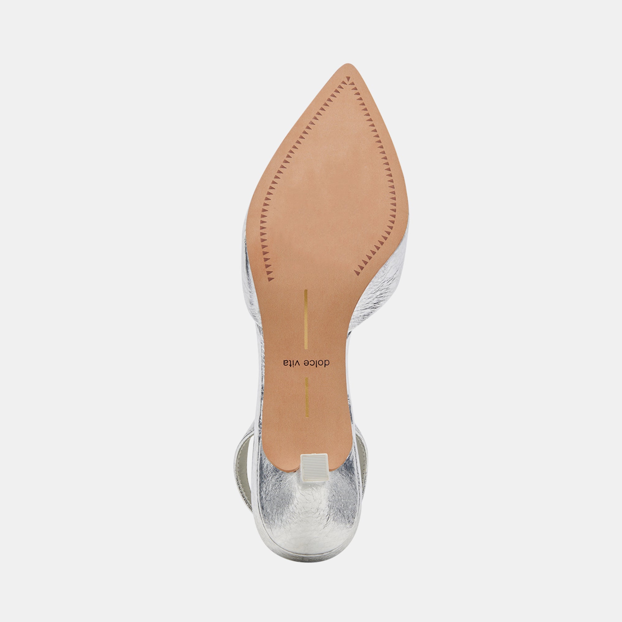 CORSA HEELS SILVER CRACKLED LEATHER - Image 9