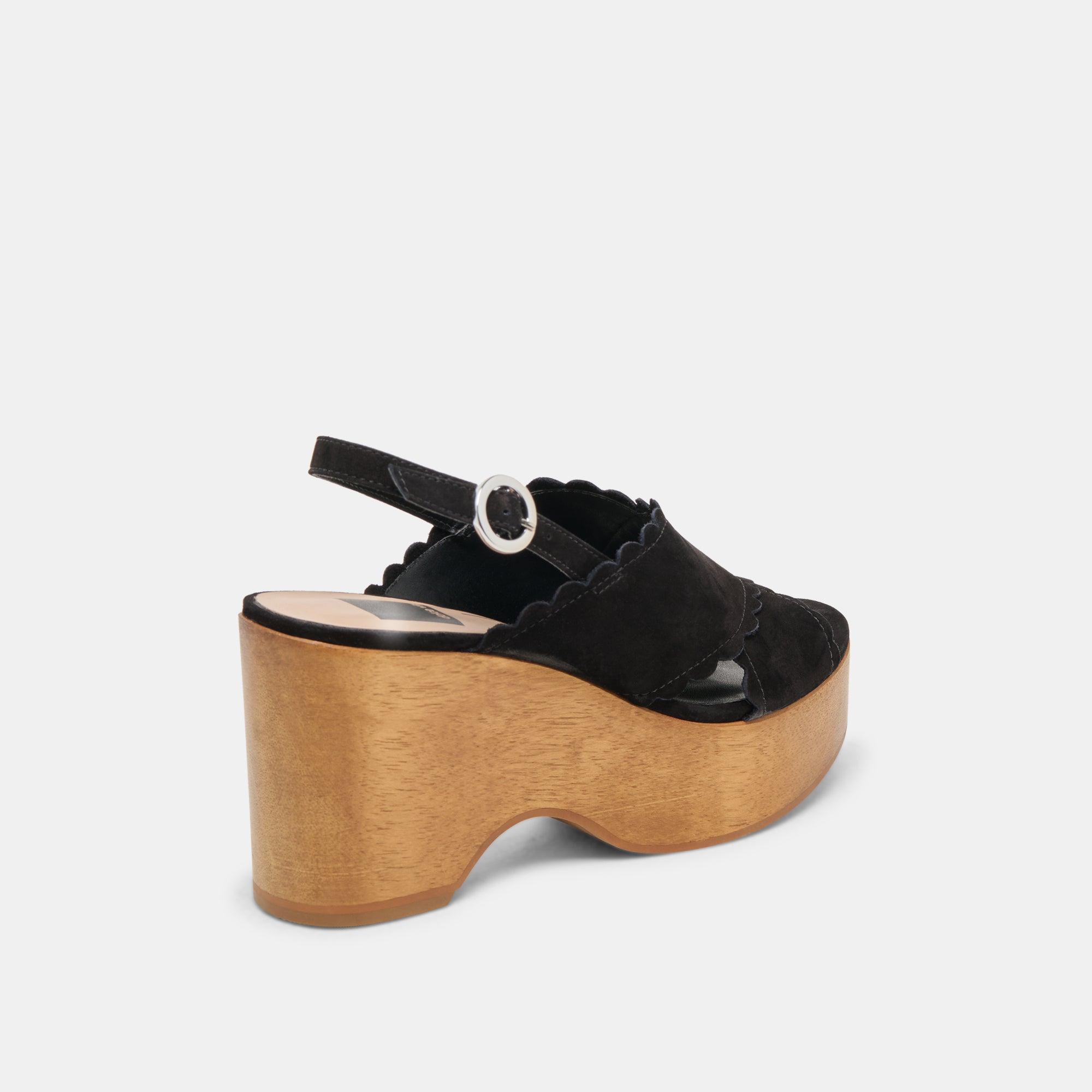 DILION WEDGES BLACK NUBUCK - Image 3