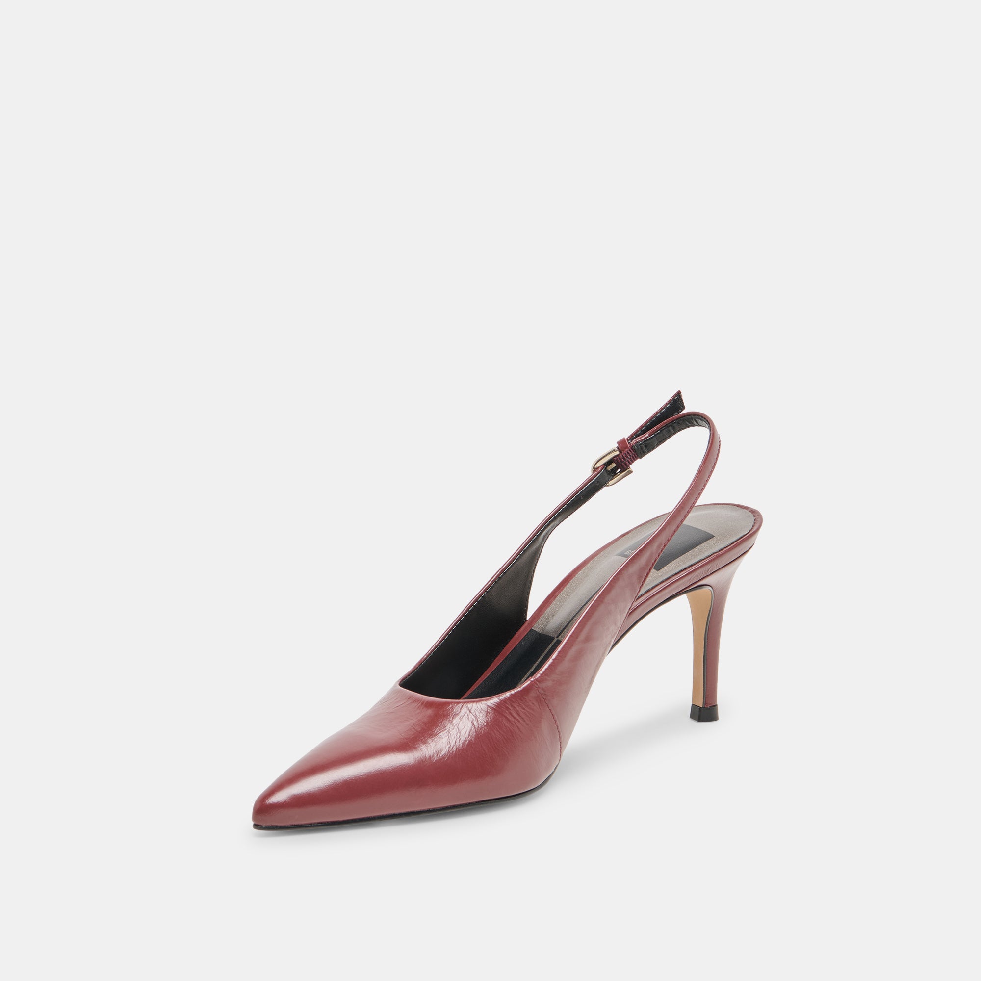 ELASI HEELS OXBLOOD CRINKLE PATENT - Image 4