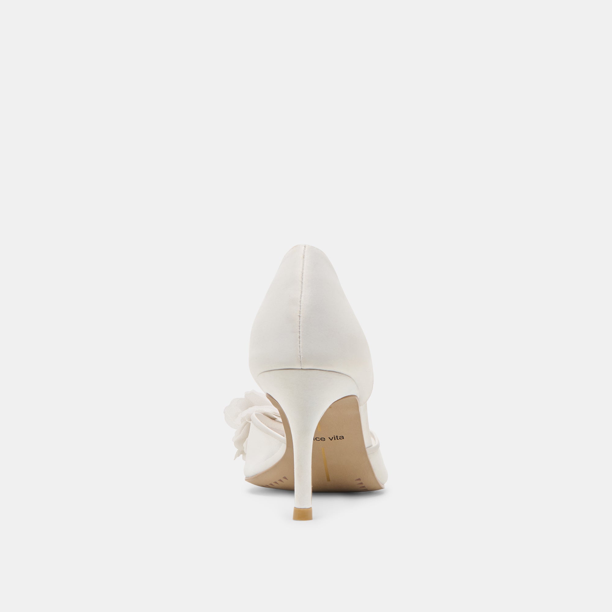 EVELIN HEELS WHITE MESH - Image 10