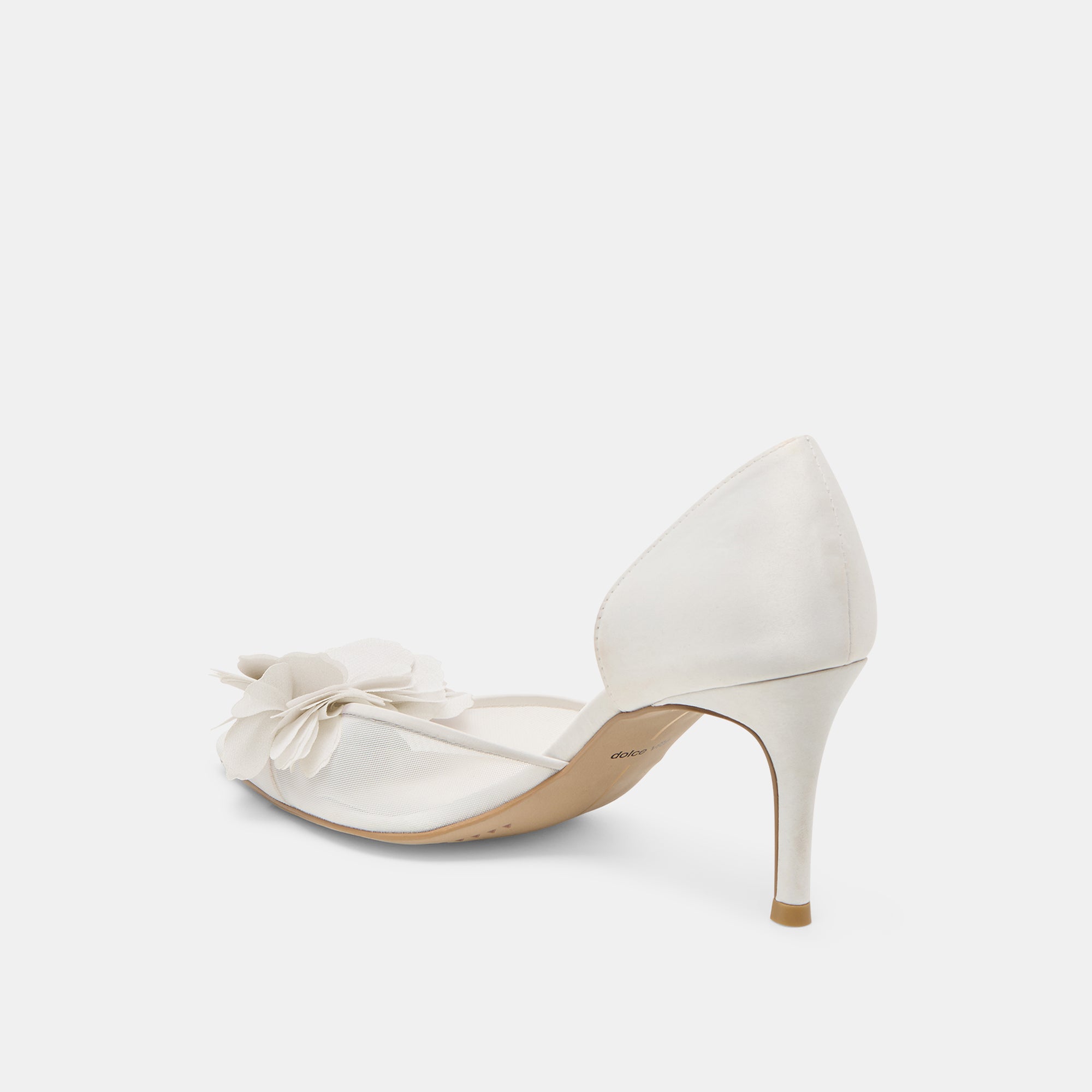 EVELIN HEELS WHITE MESH - Image 7