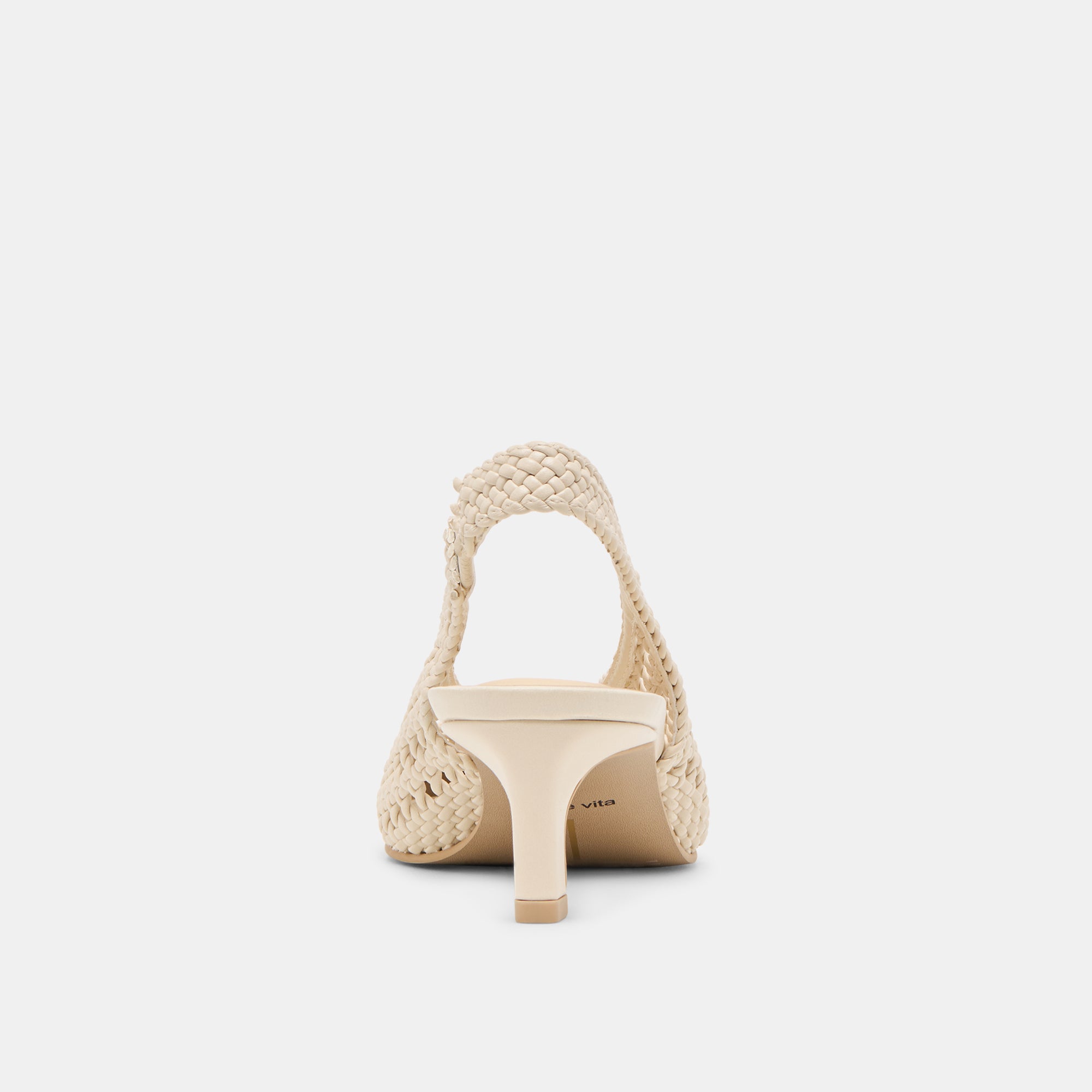 FAWNE HEELS CREME WOVEN STELLA - Image 7