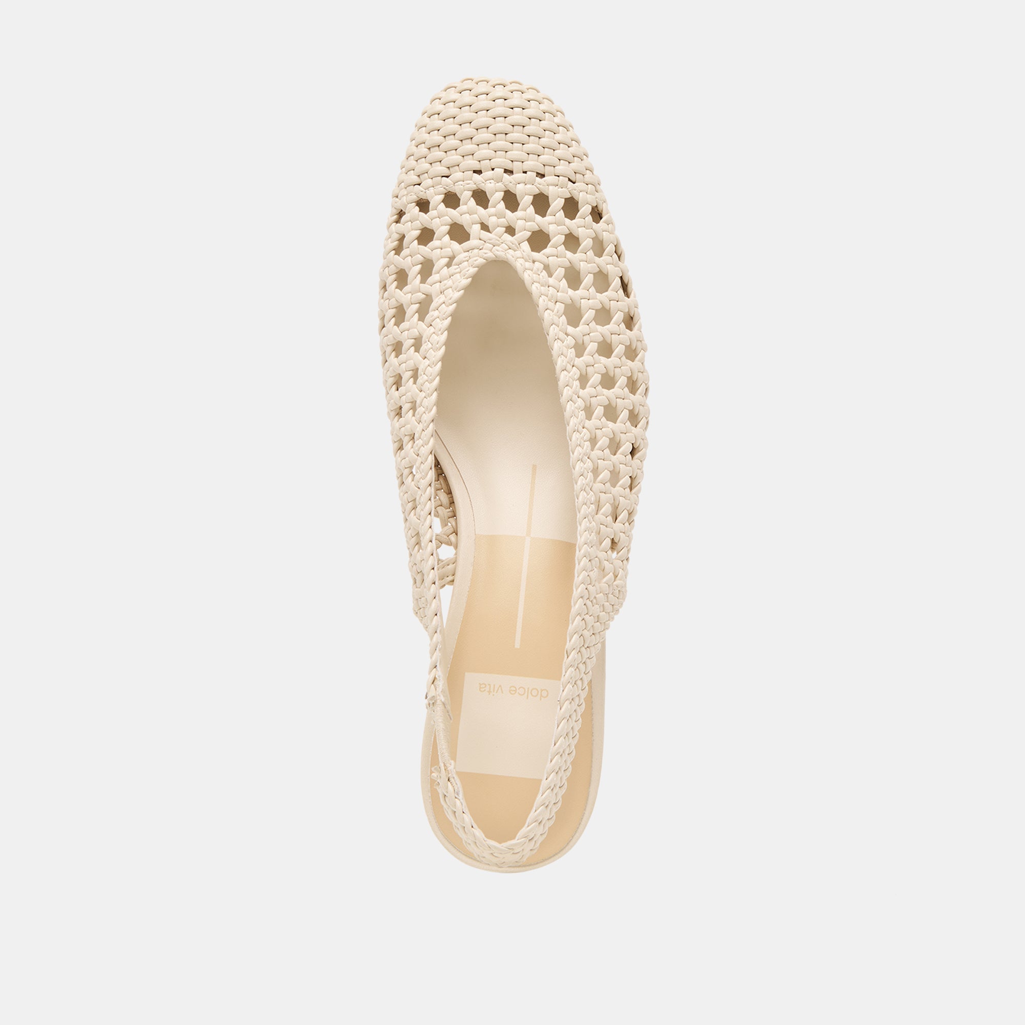 FAWNE HEELS CREME WOVEN STELLA - Image 8