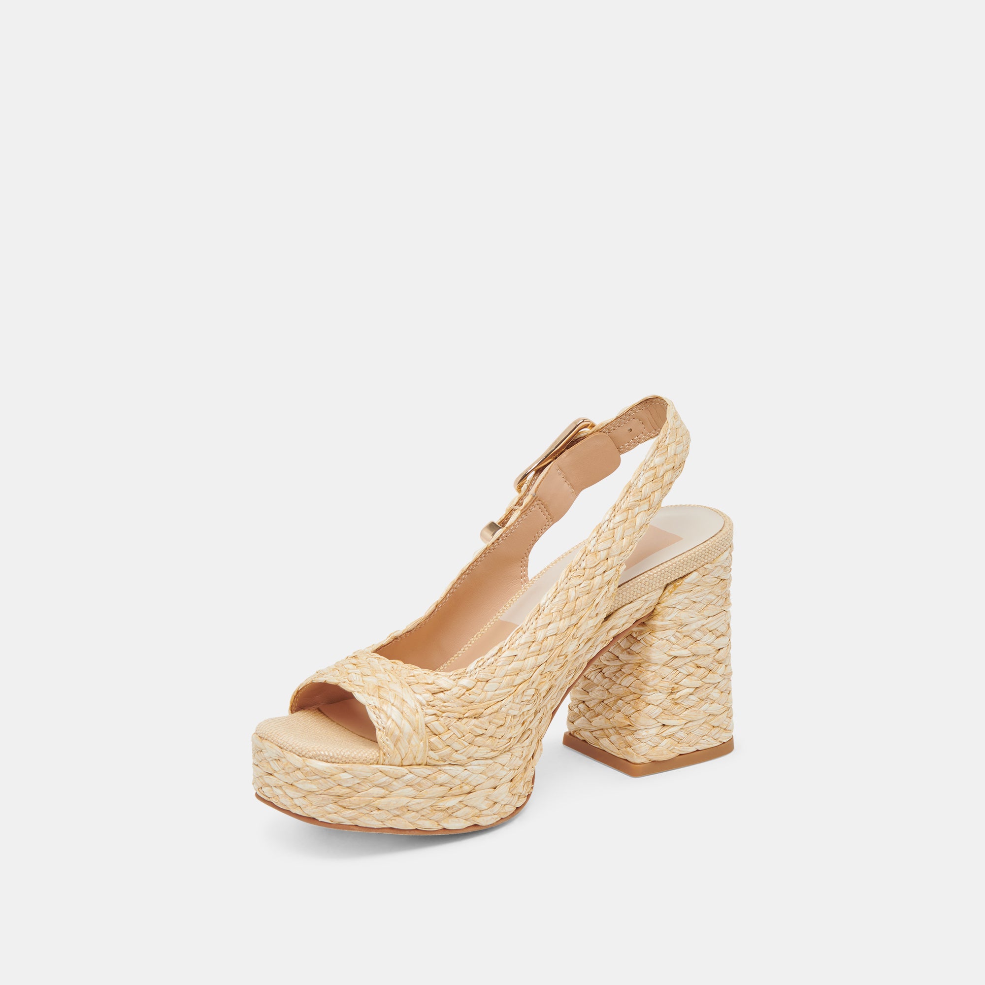 FLORES HEELS NATURAL RAFFIA - Image 6