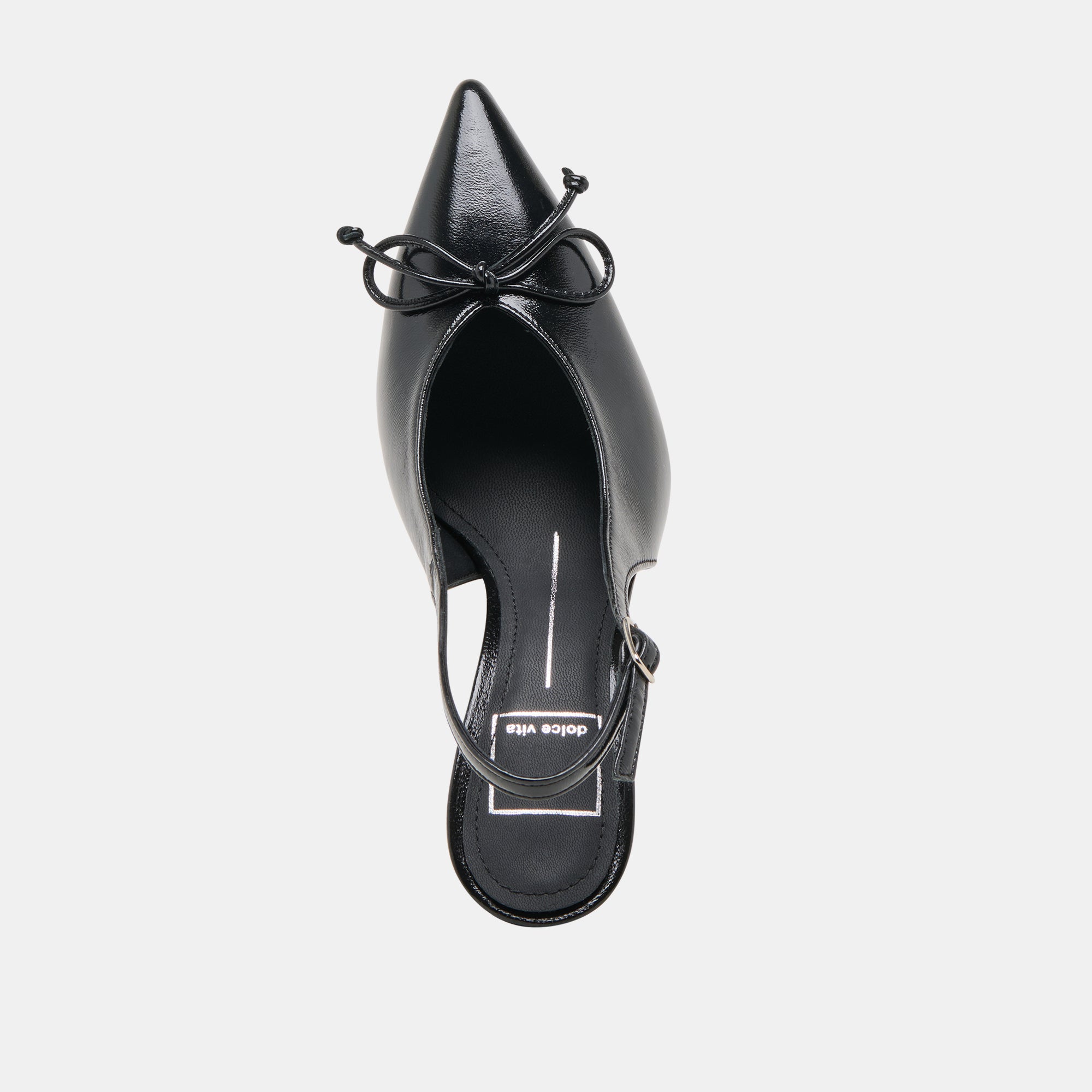 GEENA HEELS BLACK LEATHER - Image 8