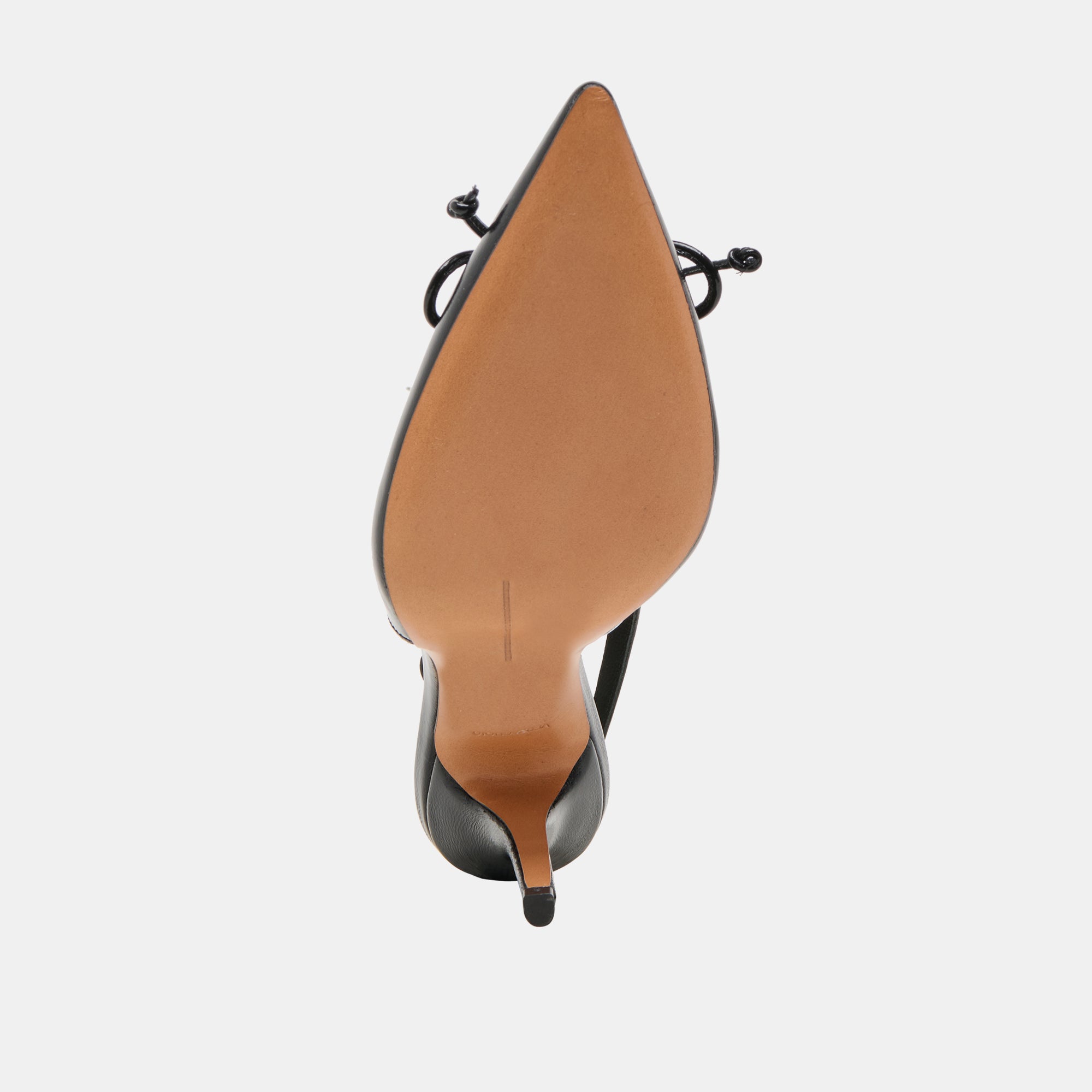 GEENA HEELS BLACK LEATHER - Image 9