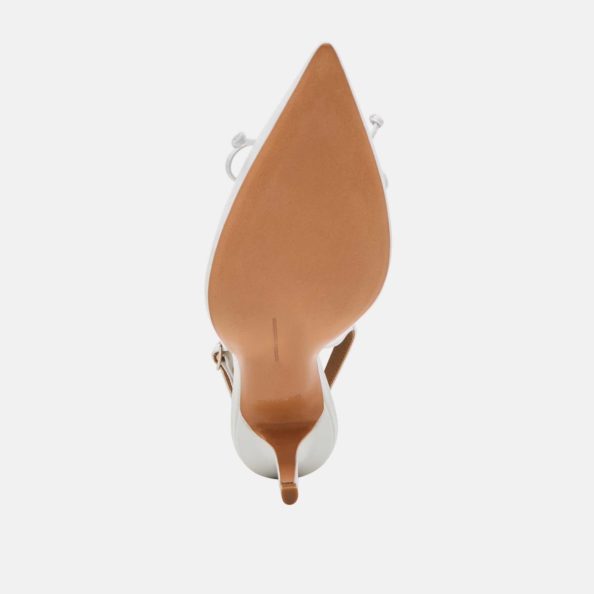 GEENA HEELS WHITE LEATHER - Image 9