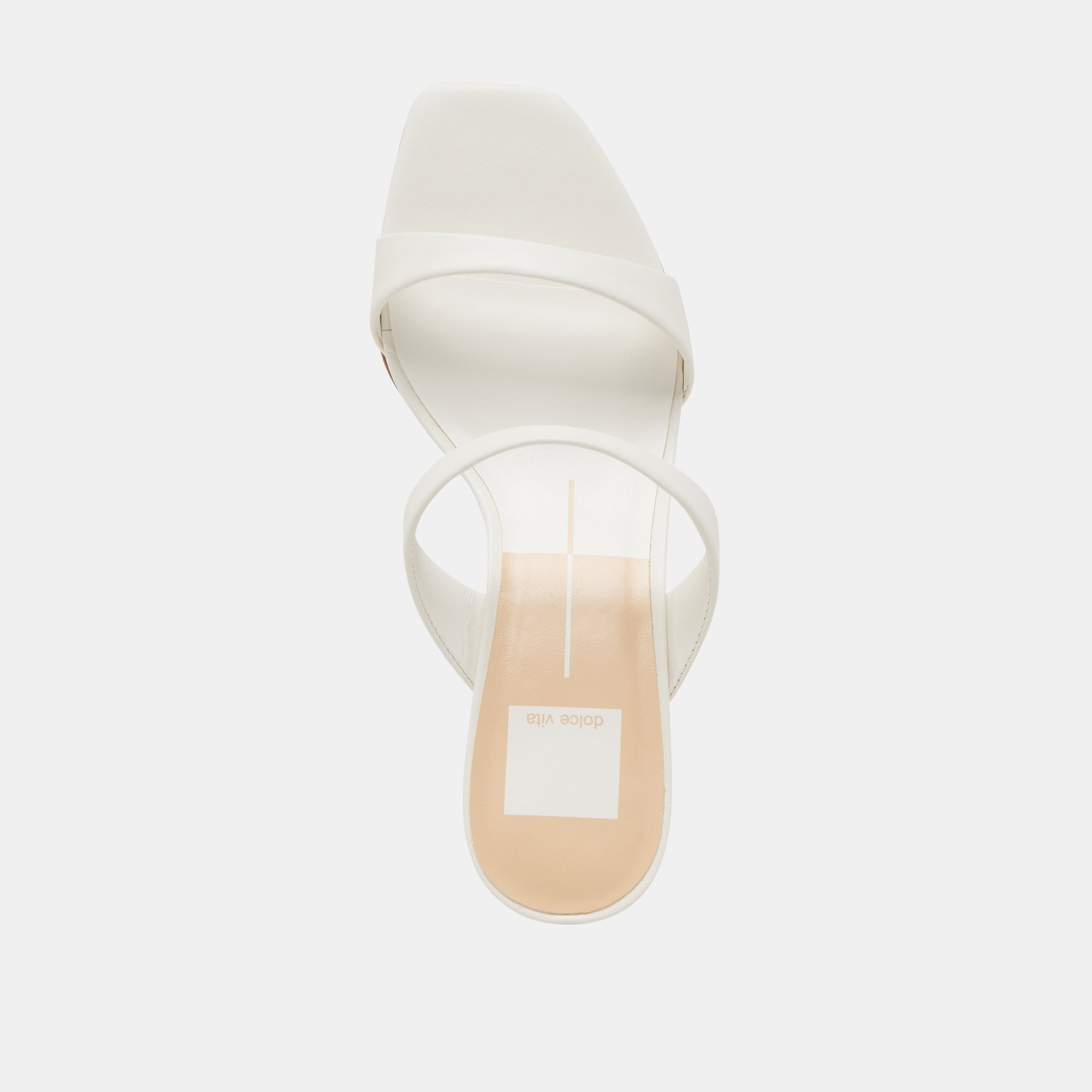 GENORA HEELS WHITE LEATHER - Image 8
