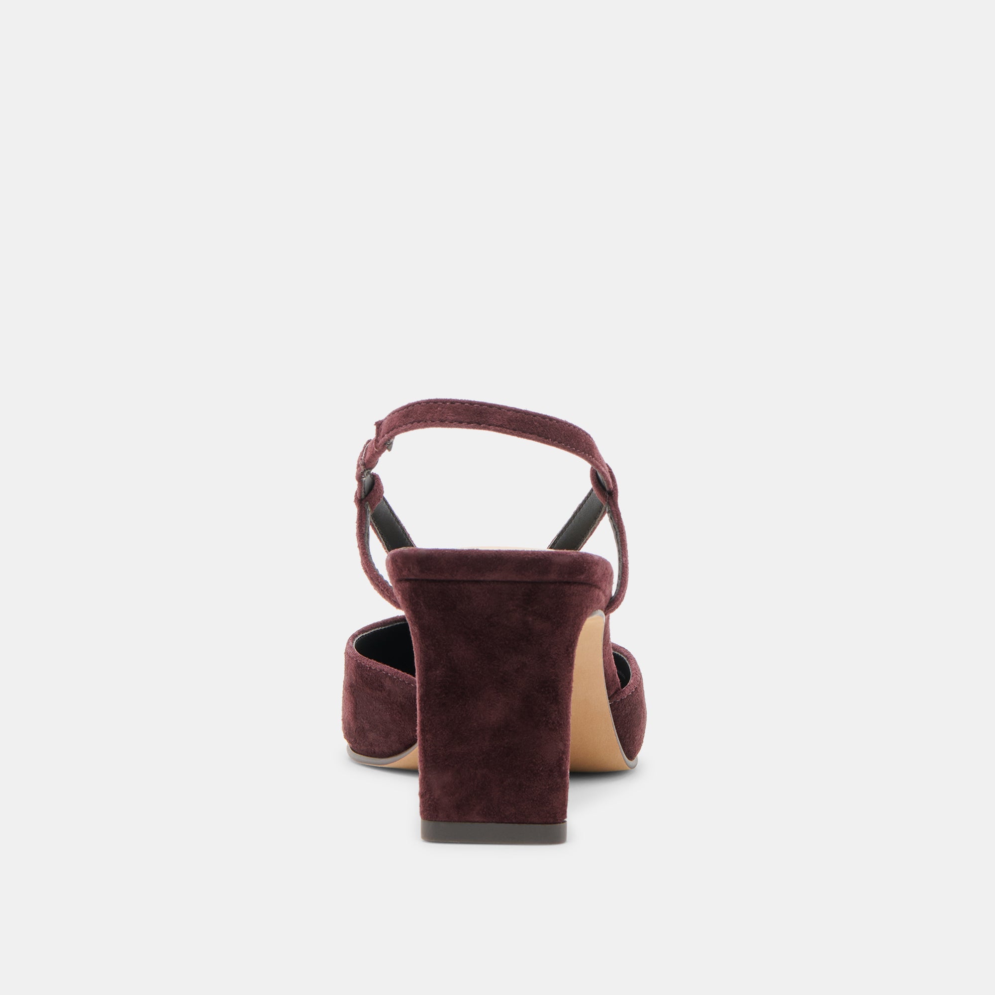 GINAY HEELS MULBERRY SUEDE - Image 7