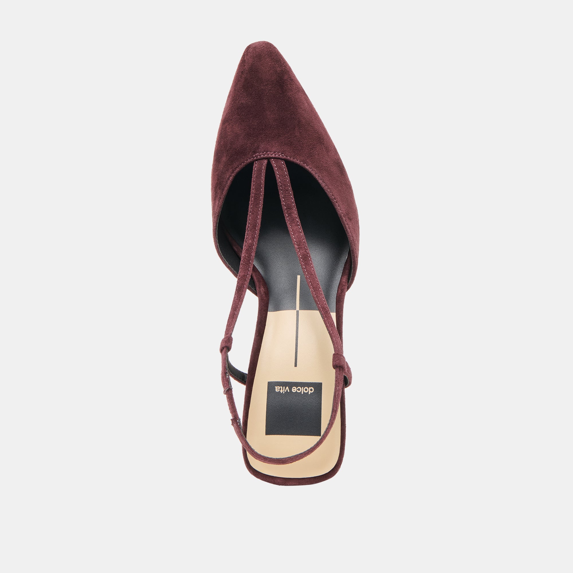 GINAY HEELS MULBERRY SUEDE - Image 8