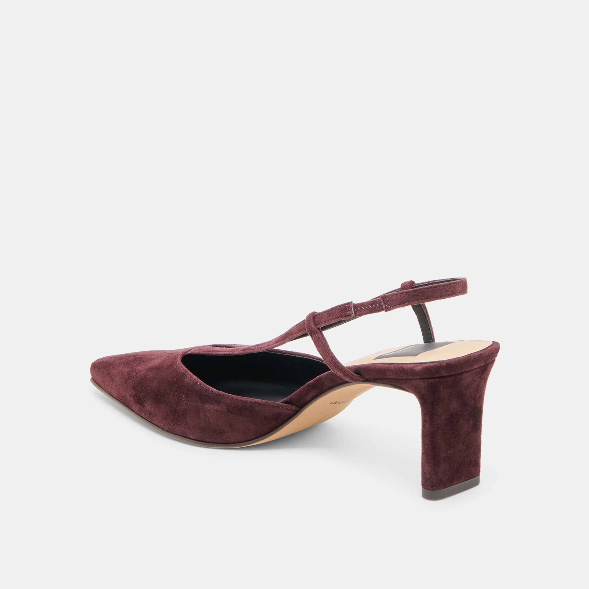 GINAY HEELS MULBERRY SUEDE - Image 5