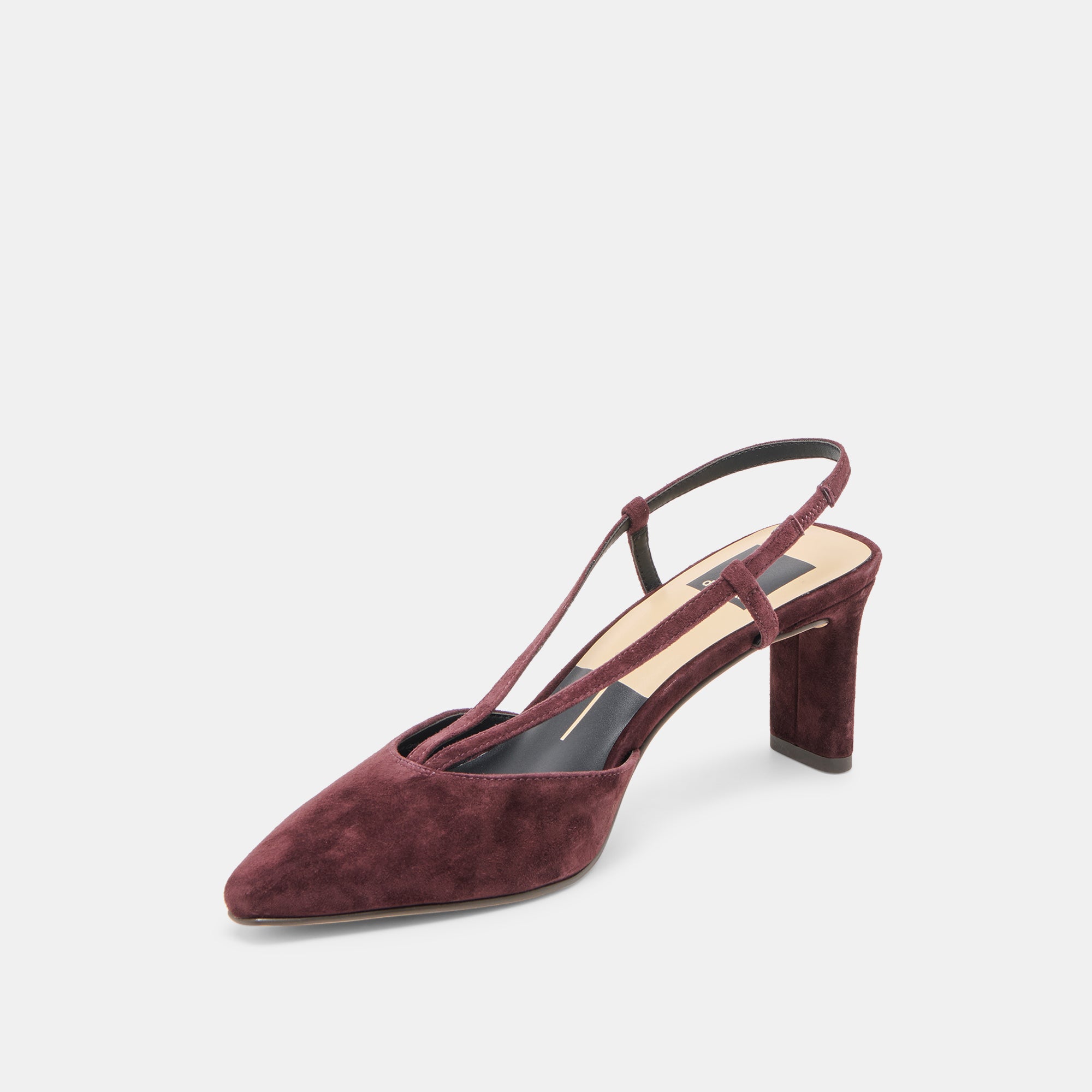 GINAY HEELS MULBERRY SUEDE - Image 4