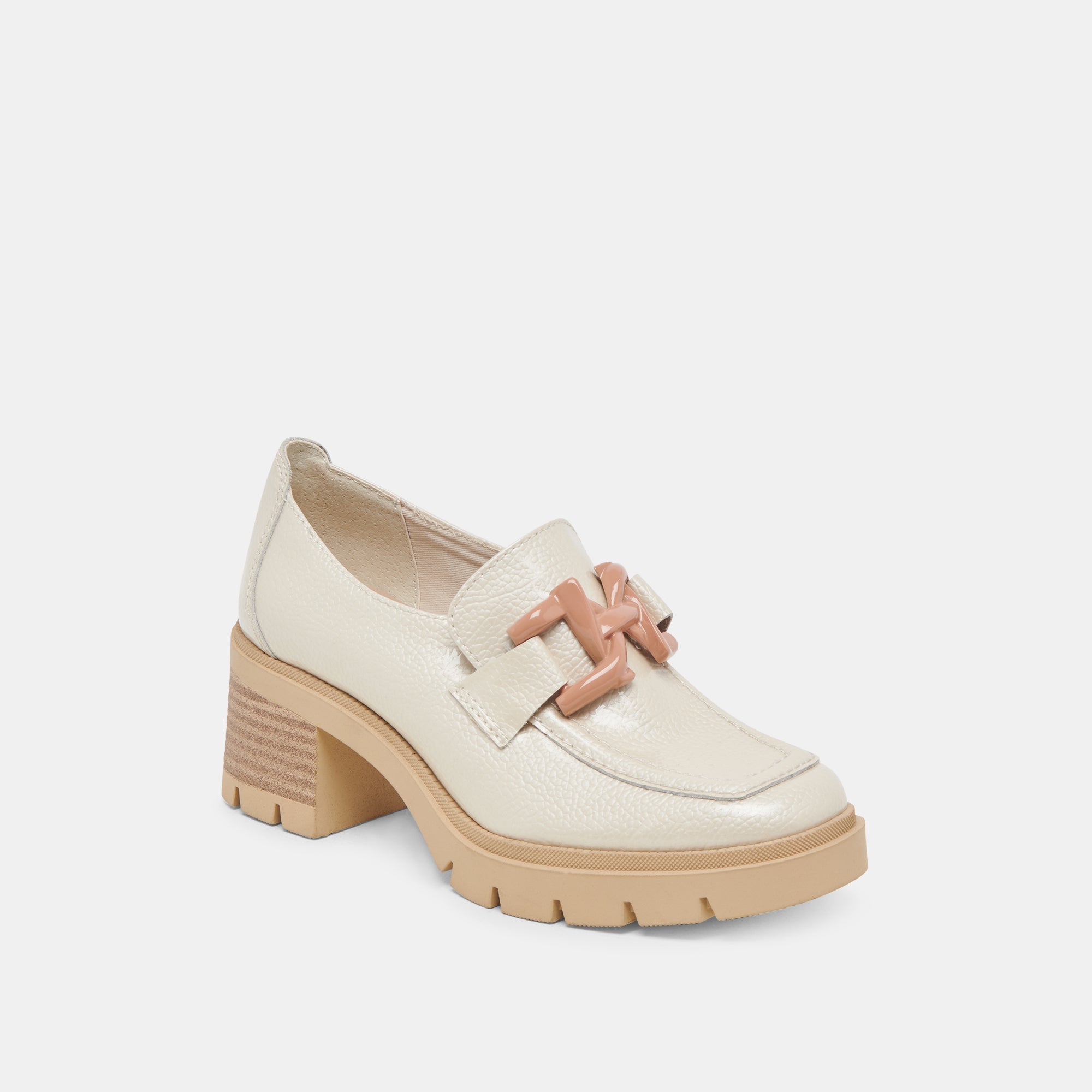 HAROLD HEELS IVORY PATENT LEATHER - re:vita - Image 2