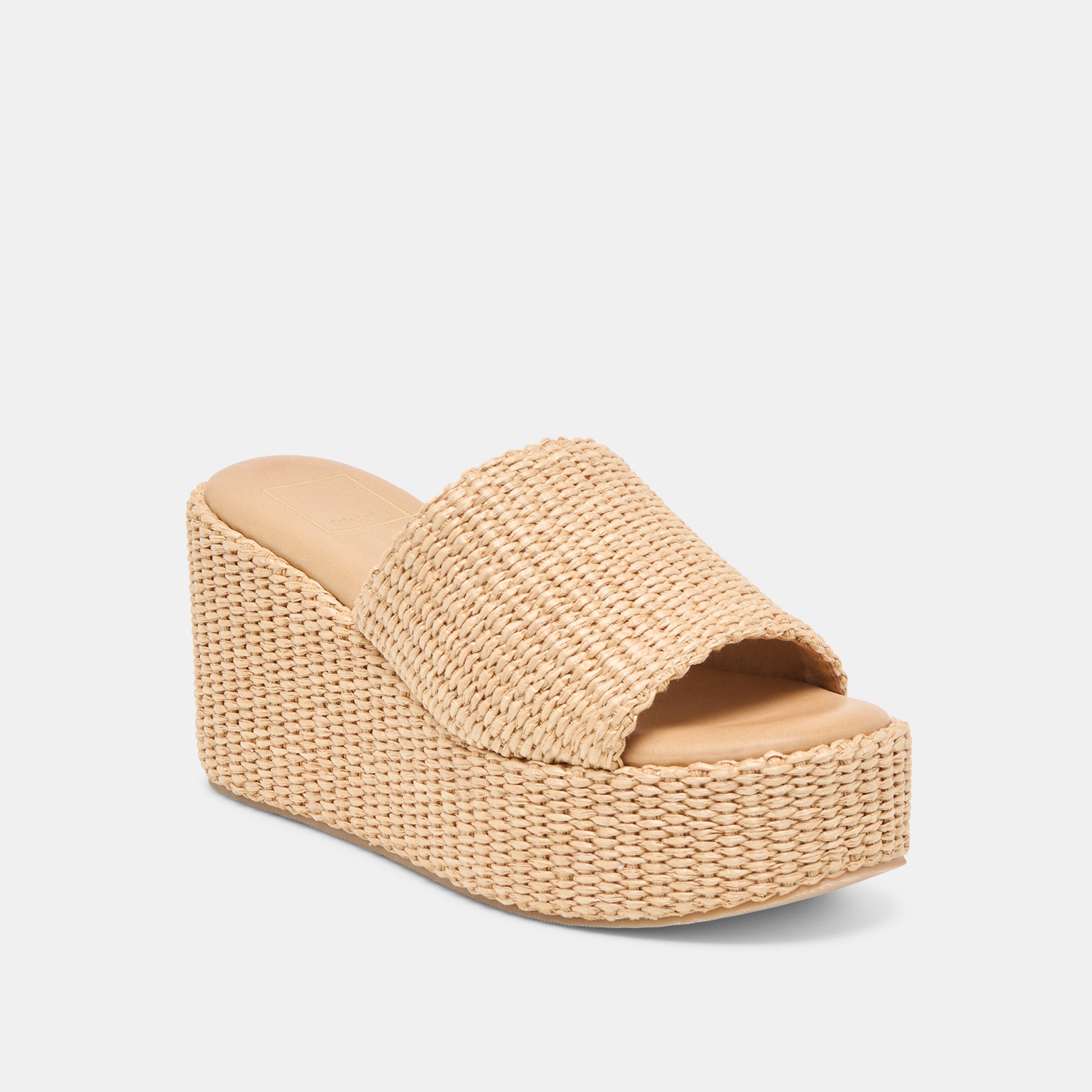 JOCLYN WEDGES LT NATURAL RAFFIA - Image 2