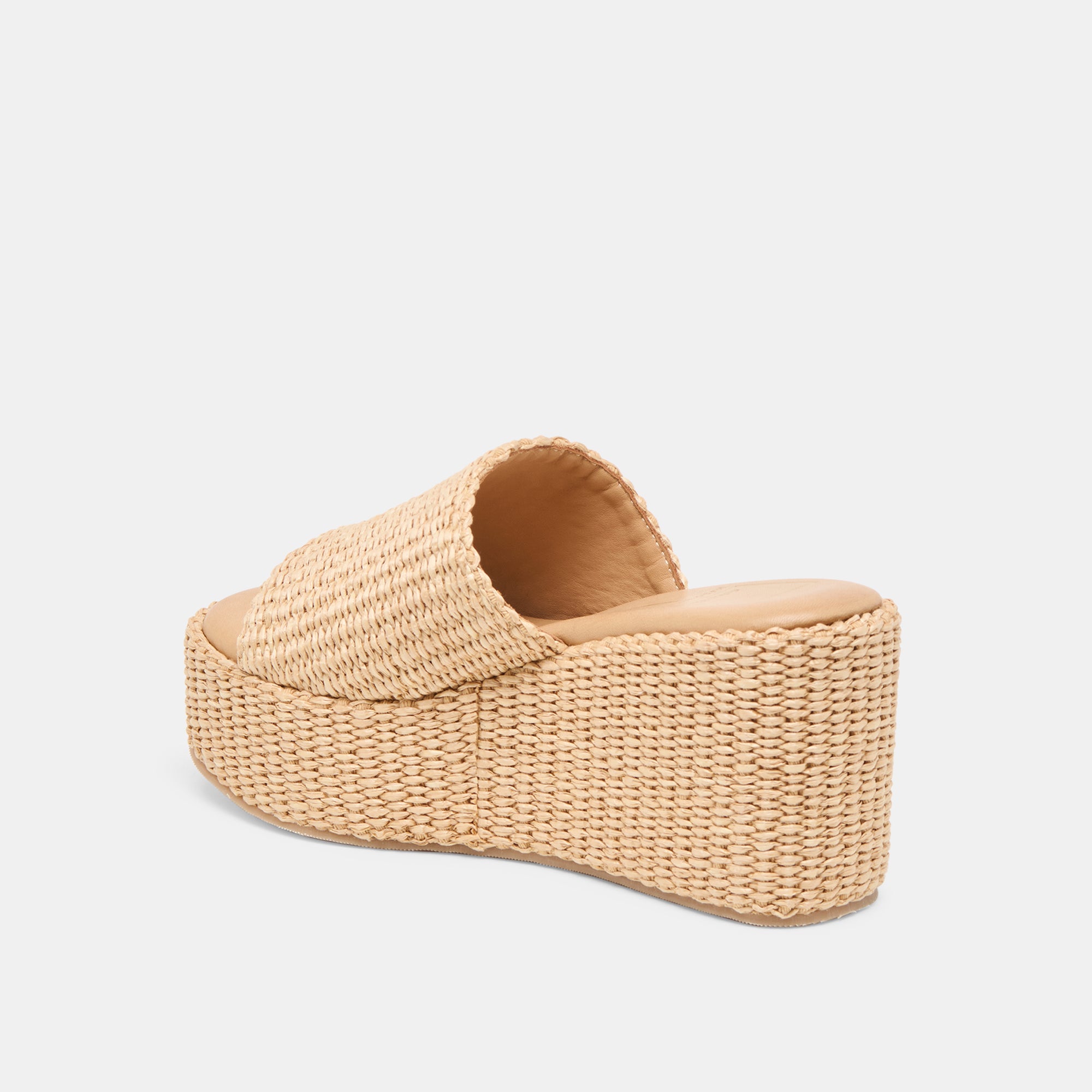 JOCLYN WEDGES LT NATURAL RAFFIA - Image 5