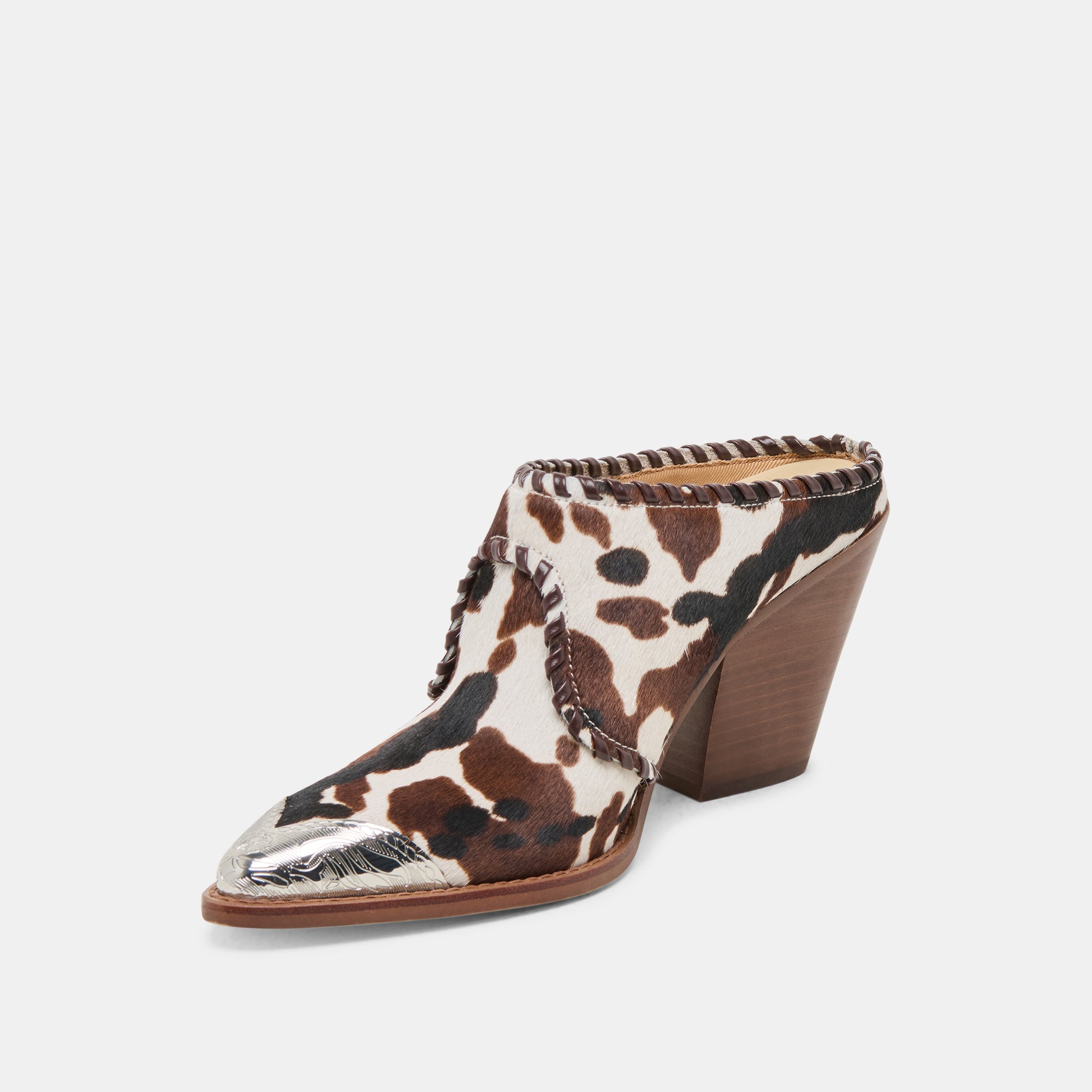 JOLYN HEELS COCOA TAURUS CALF HAIR - Image 5