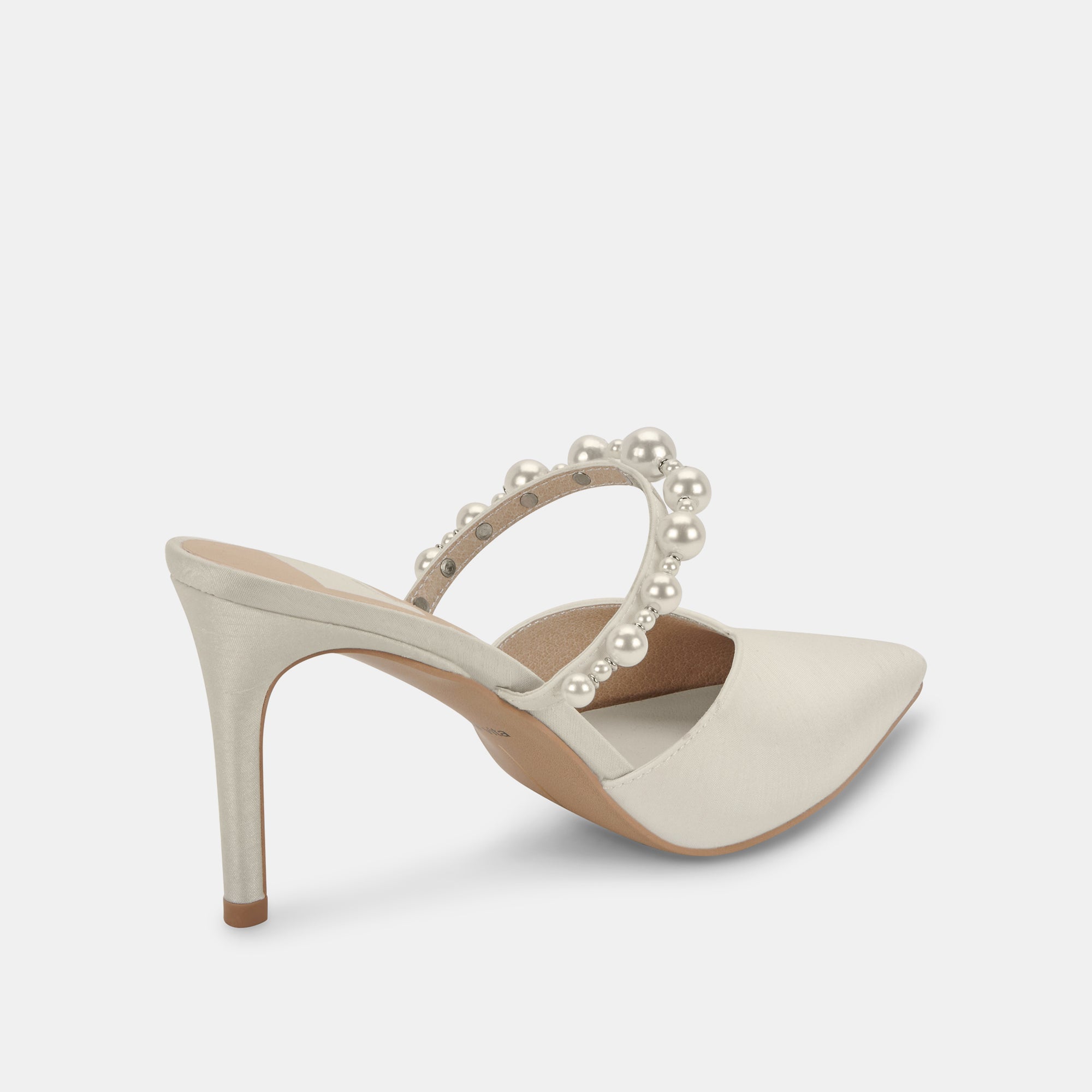 KANIKA PEARL HEELS VANILLA SILK - Image 5