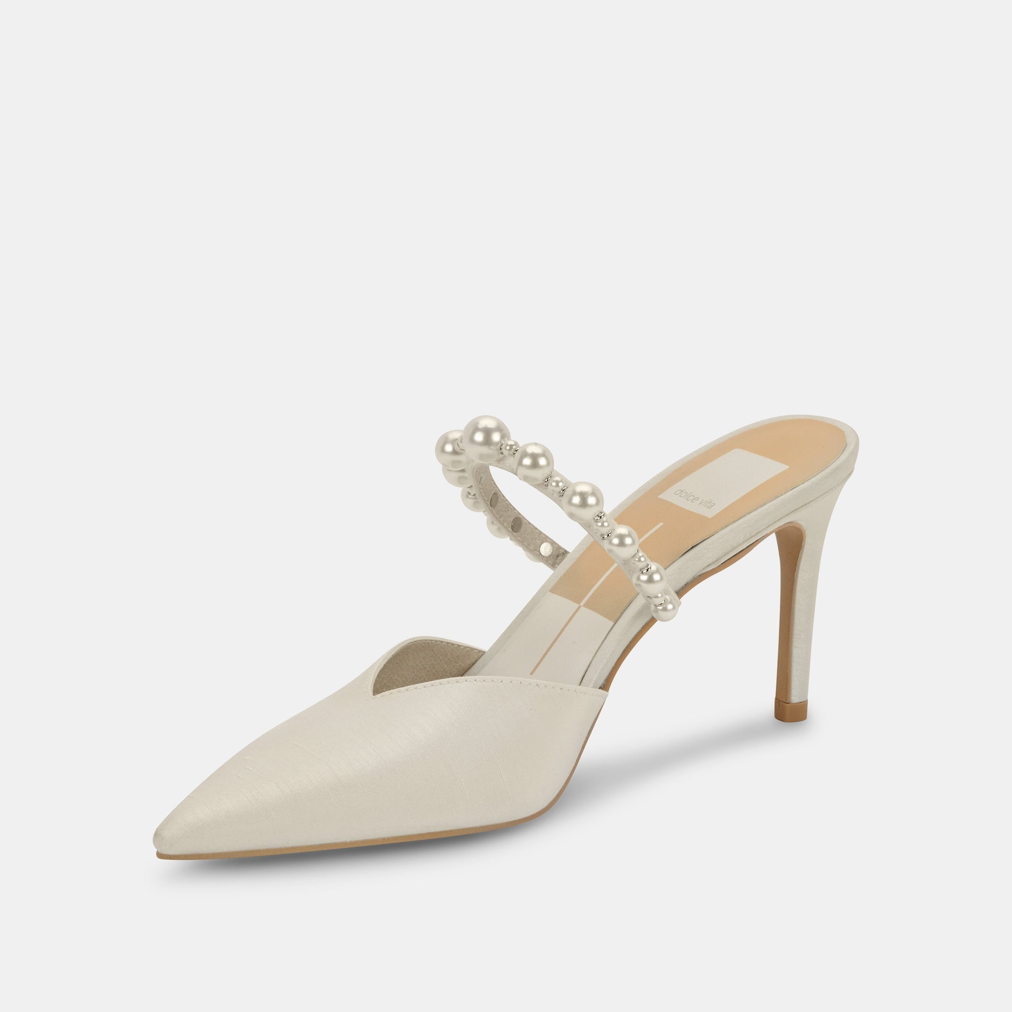 KANIKA PEARL HEELS VANILLA SILK - Image 8