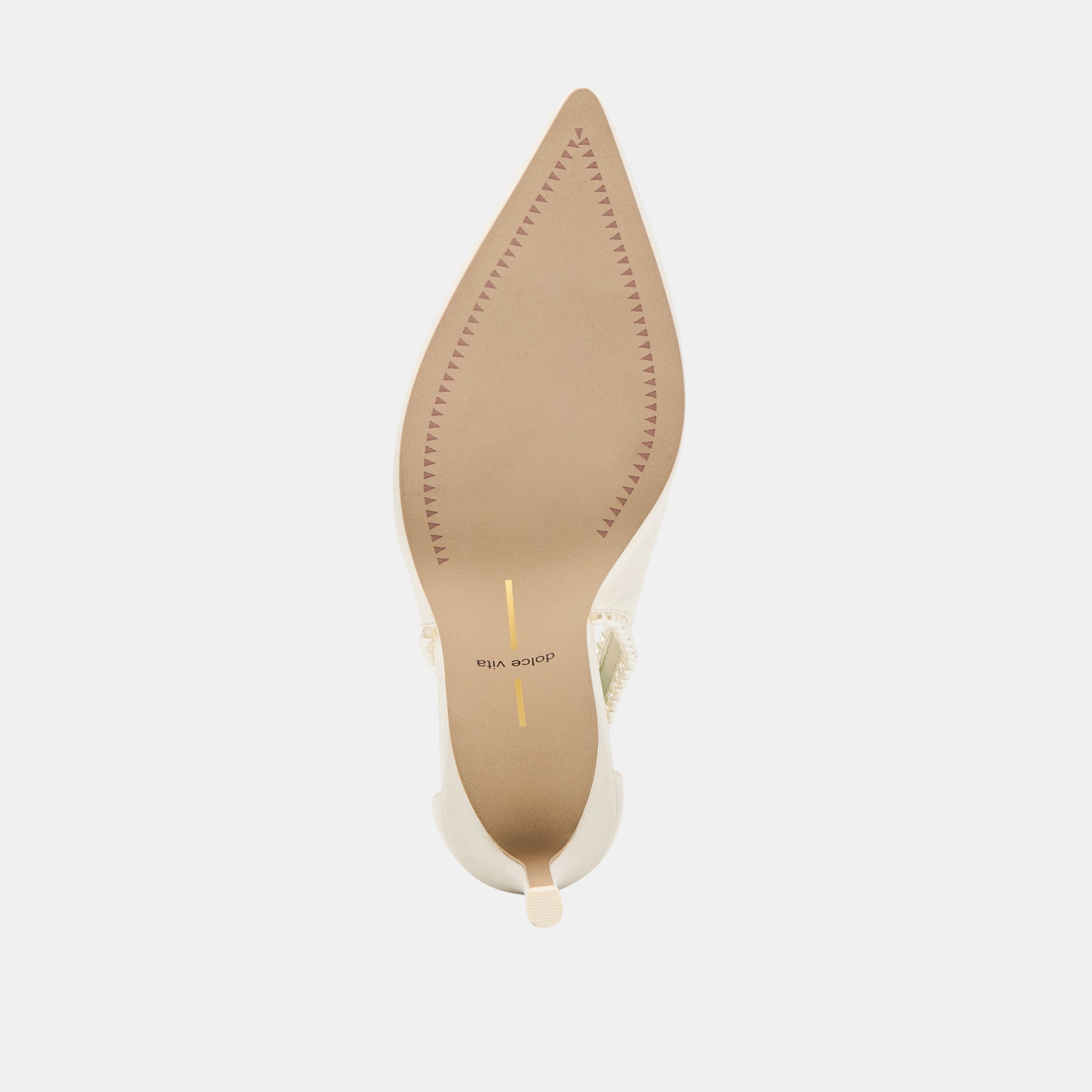 KELSON PEARL HEELS TRUE WHITE LEATHER - Image 10