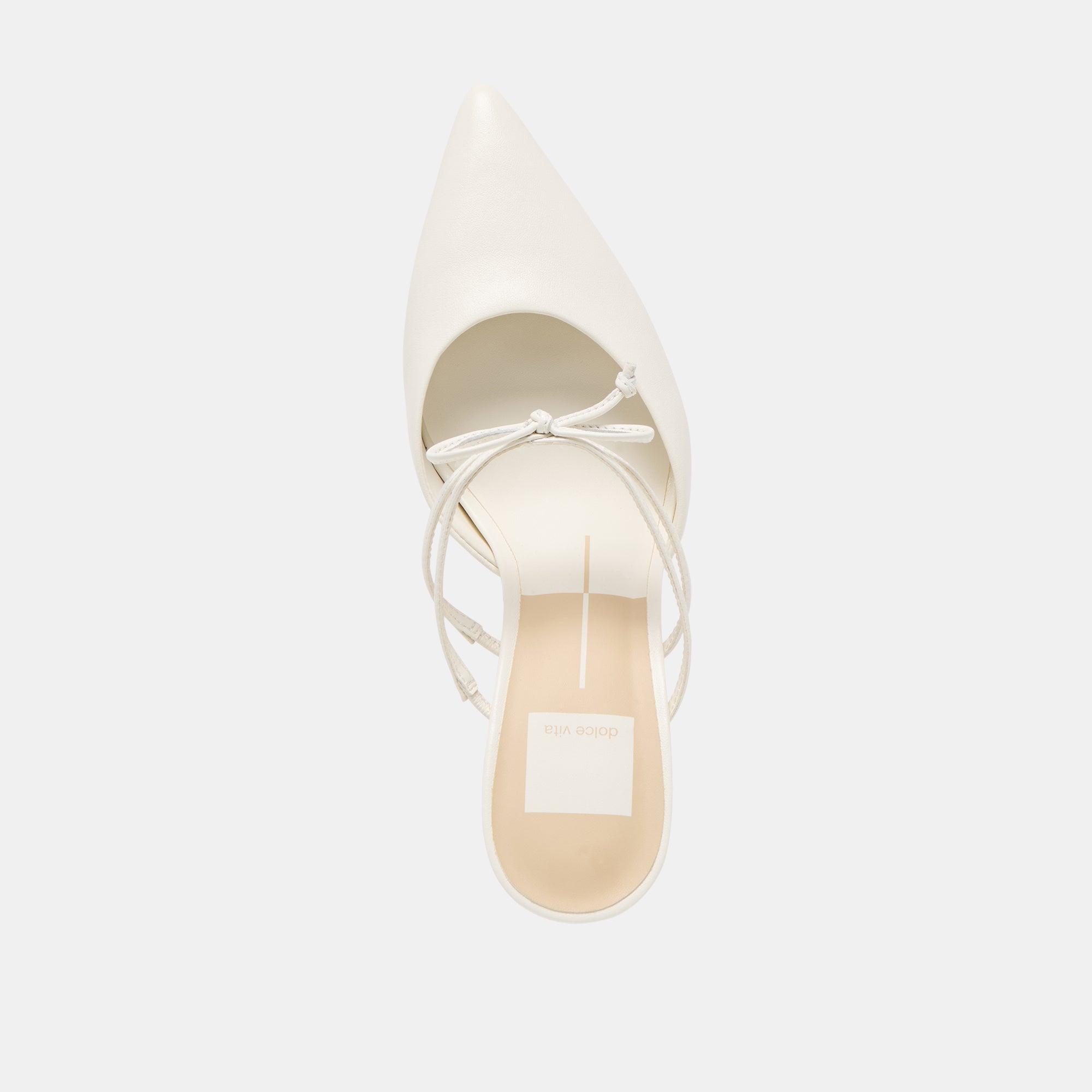 KLAIRE PEARL HEELS TRUE WHITE LEATHER - Image 11