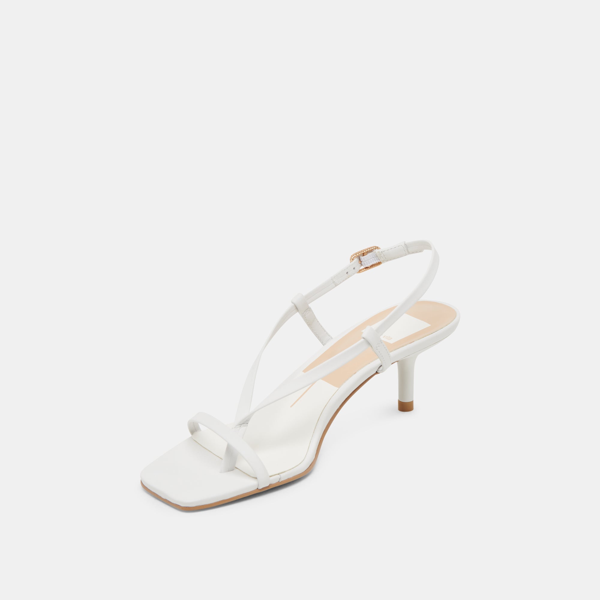 LAURY HEELS TRUE WHITE LEATHER - Image 4