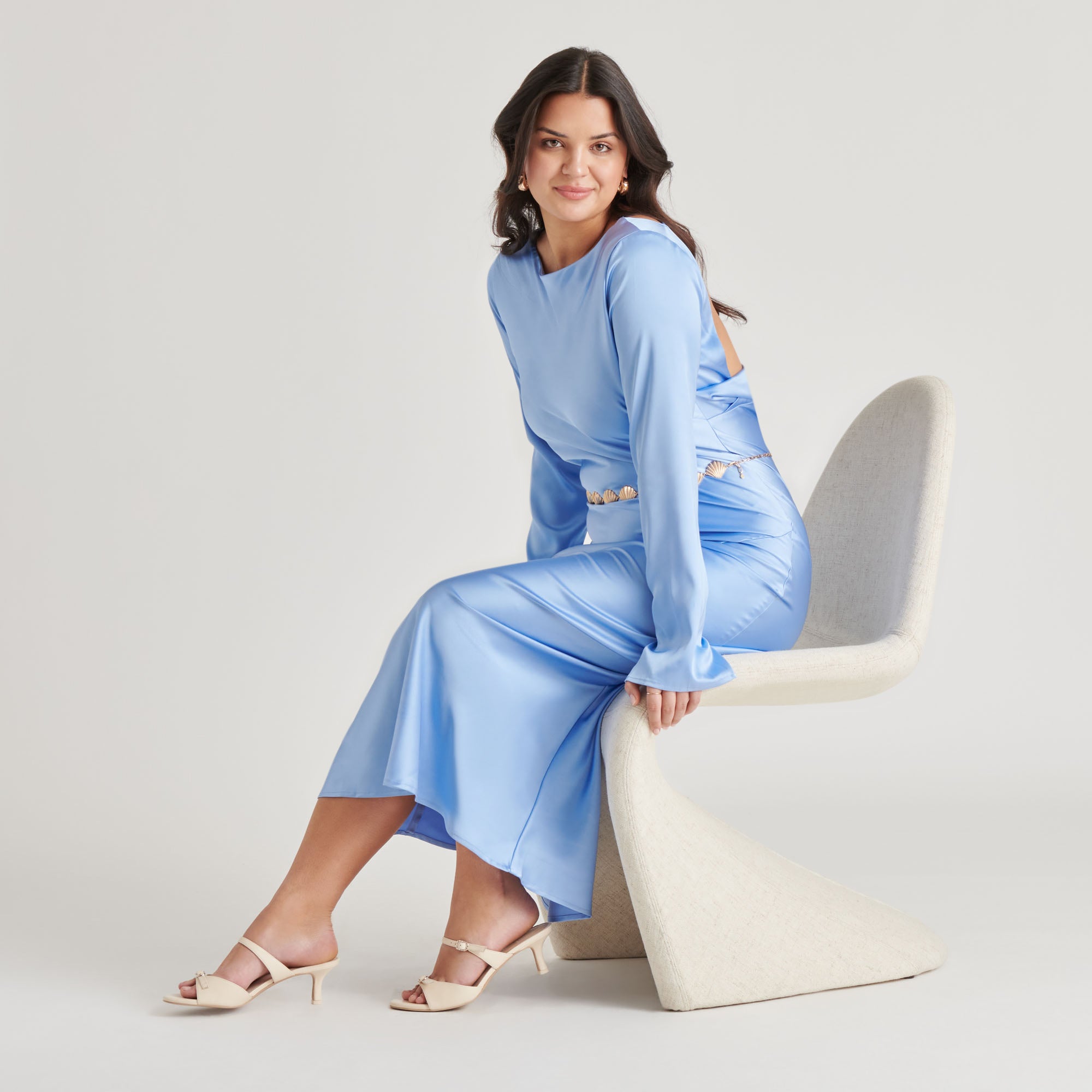 LORALI HEELS CREME LEATHER - Image 11