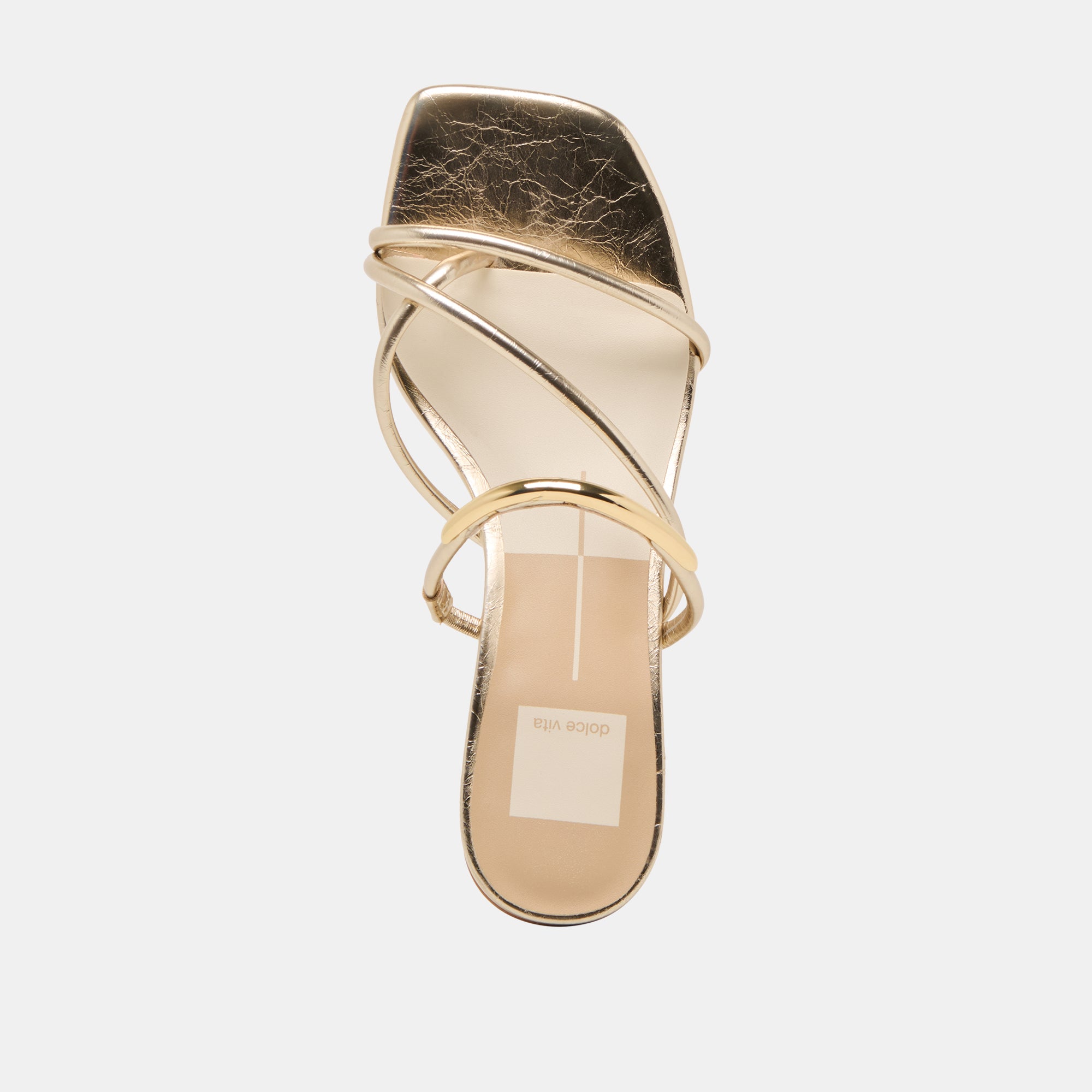 NAIRA HEELS GOLD METALLIC STELLA - Image 9