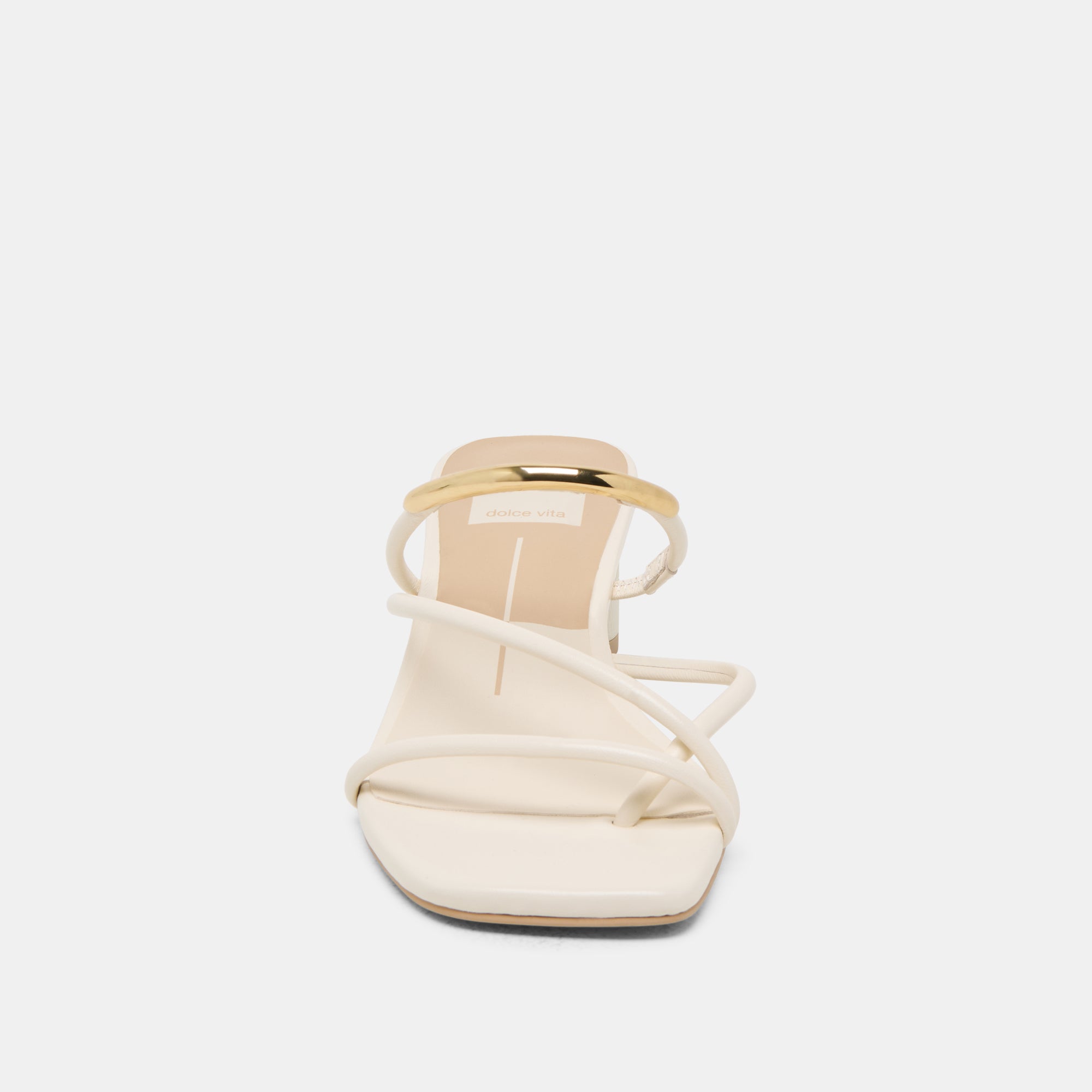 NAIRA HEELS OFF WHITE LEATHER - Image 6