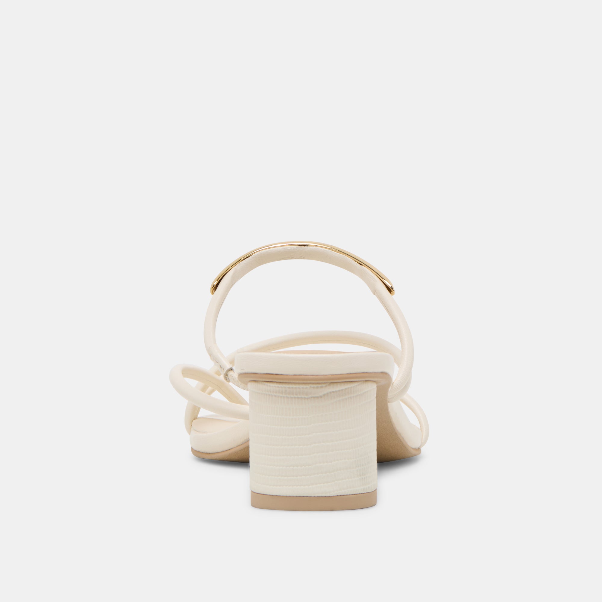 NAIRA HEELS OFF WHITE LEATHER - Image 7