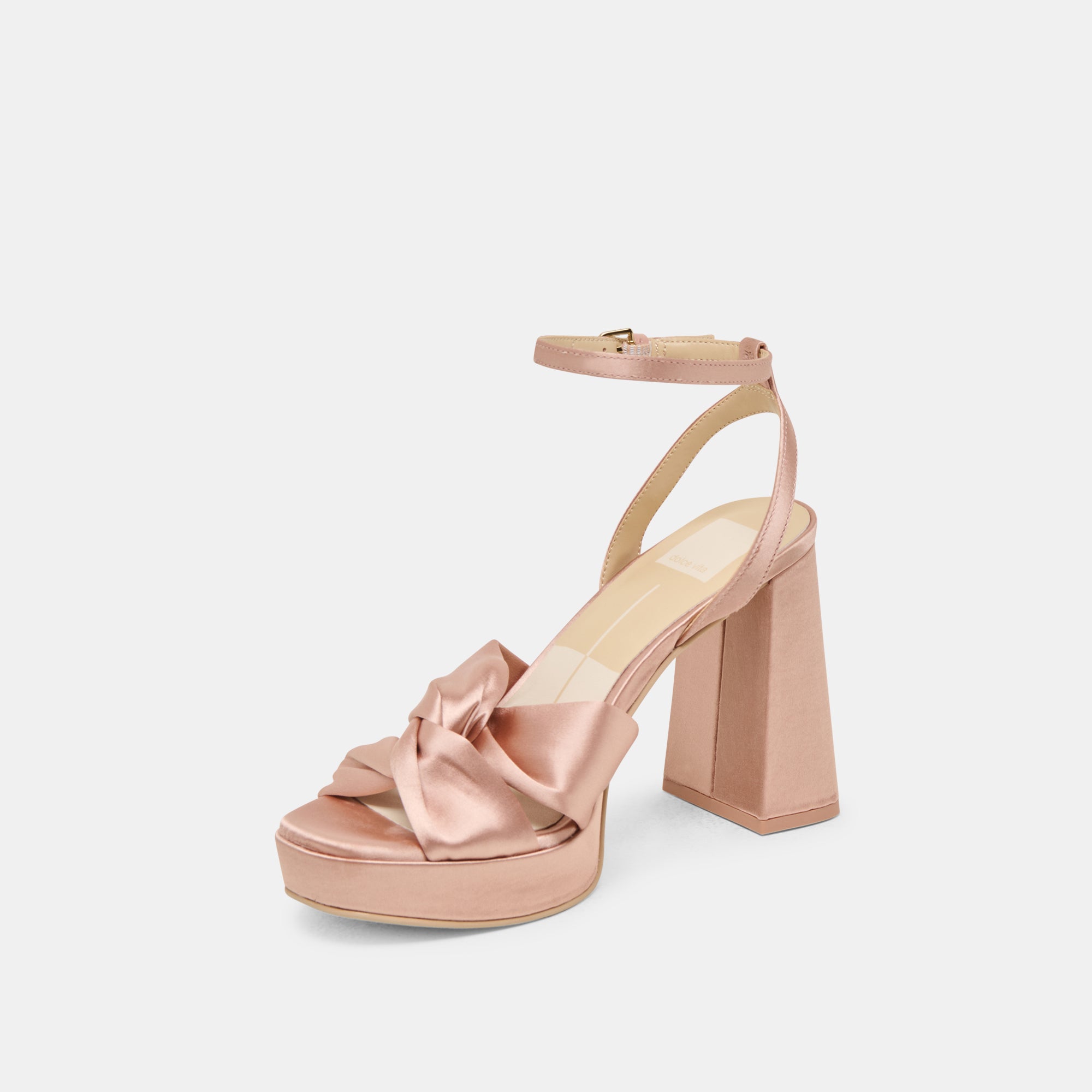 PARLO HEELS BLUSH SATIN - Image 4