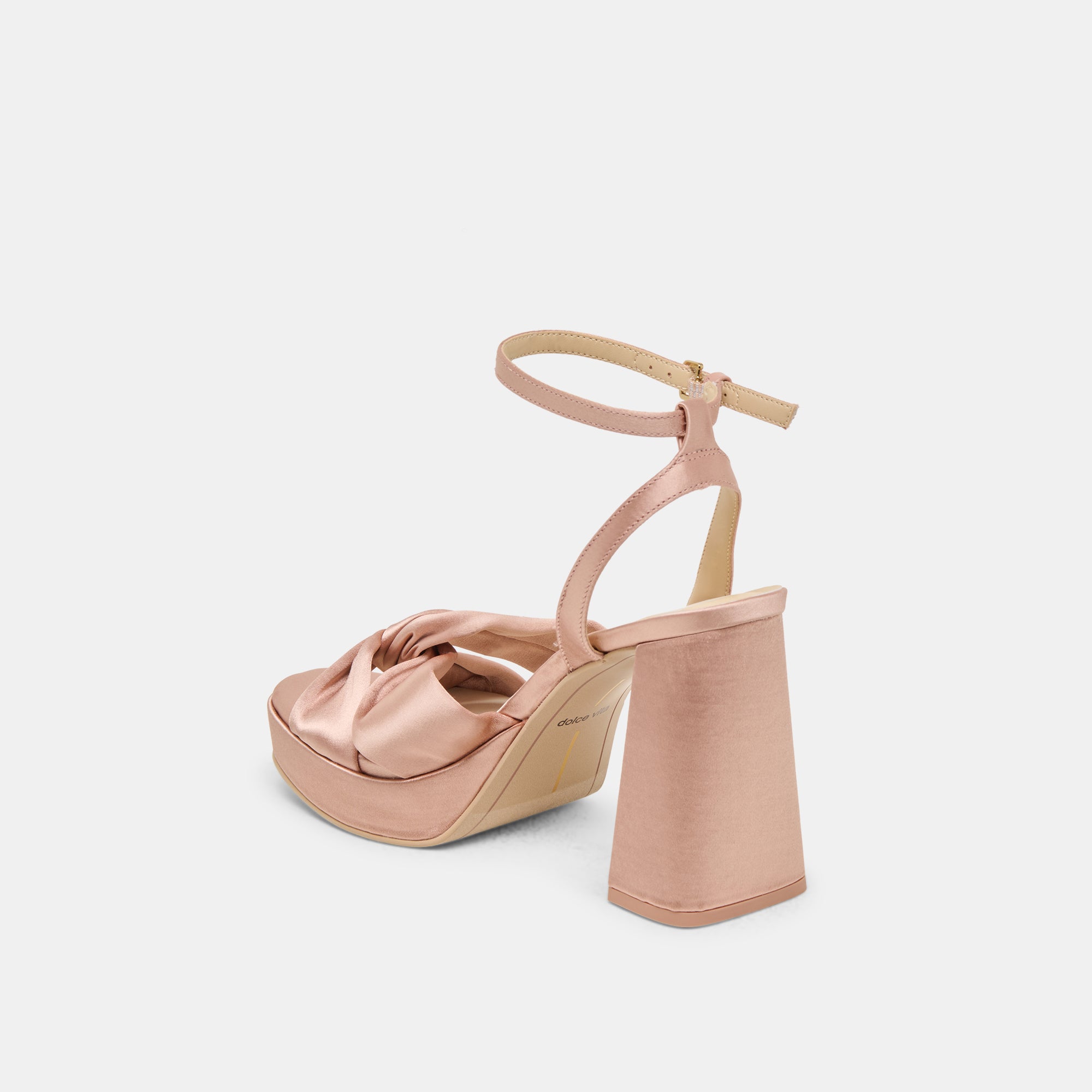 PARLO HEELS BLUSH SATIN - Image 5