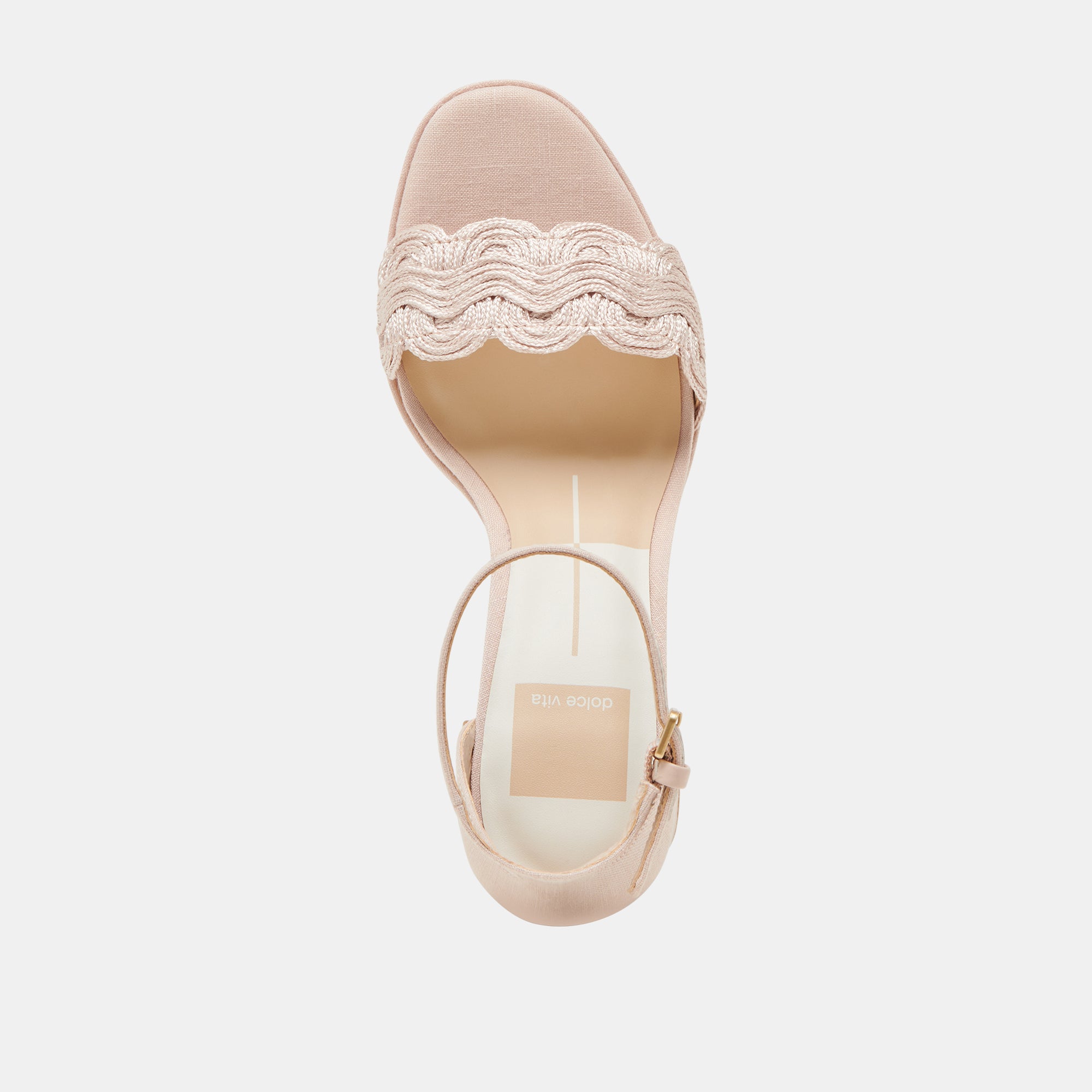 PELTIN HEELS LIGHT PINK WOVEN RAFFIA - Image 10