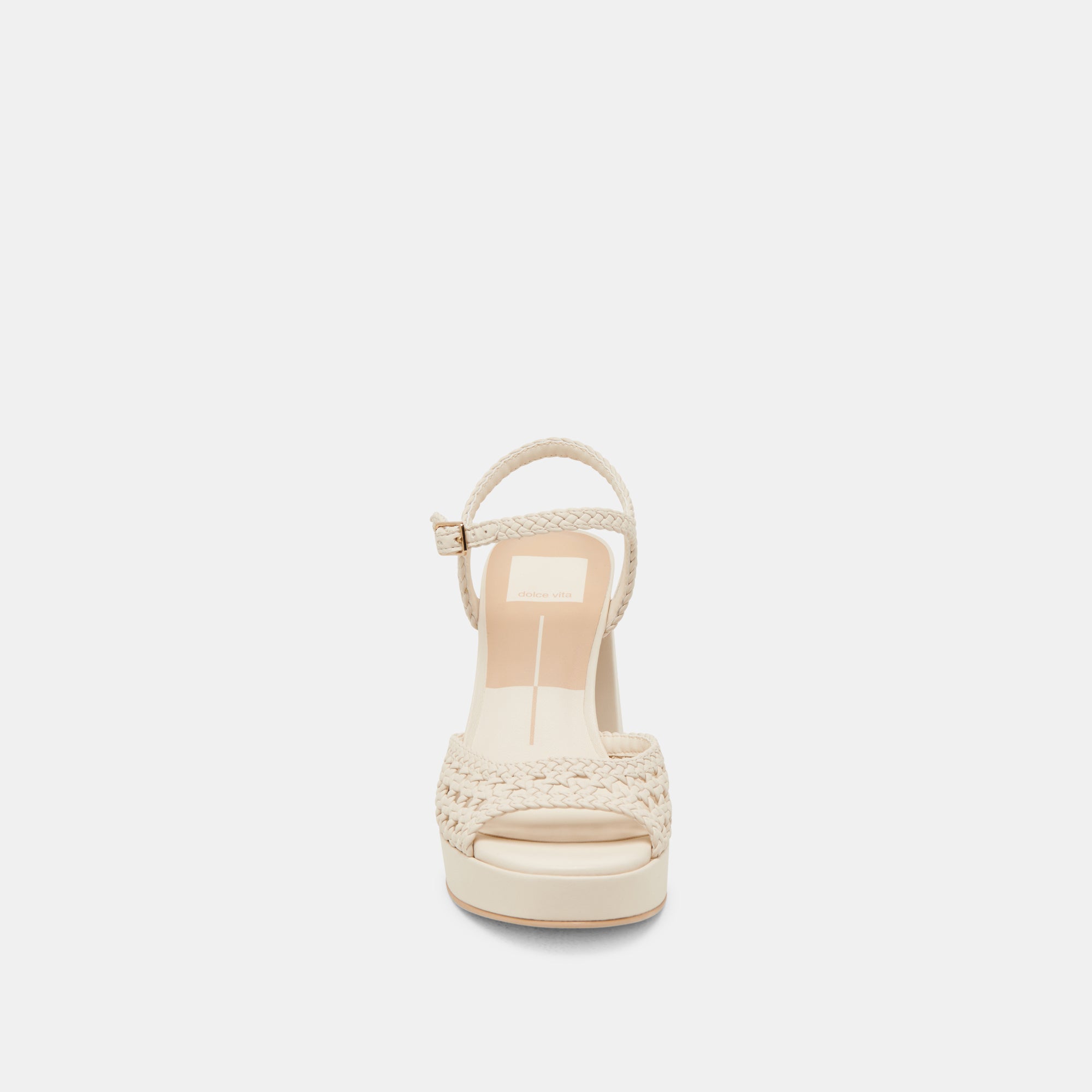PEYTEN WIDE HEELS CREME WOVEN STELLA - Image 6