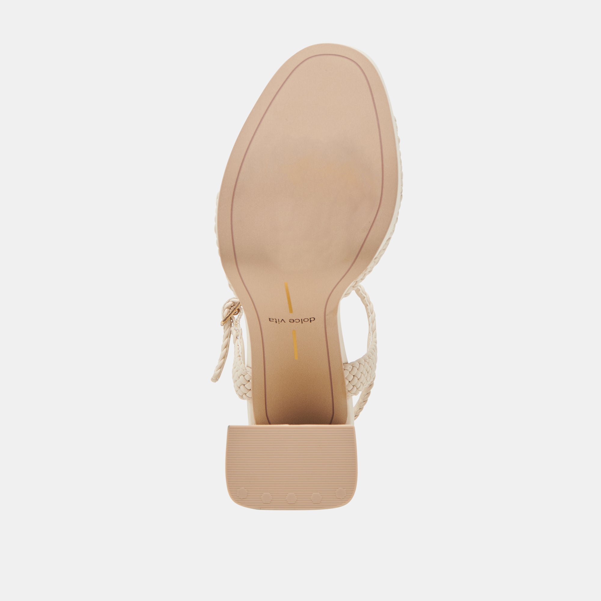 PEYTEN WIDE HEELS CREME WOVEN STELLA - Image 9