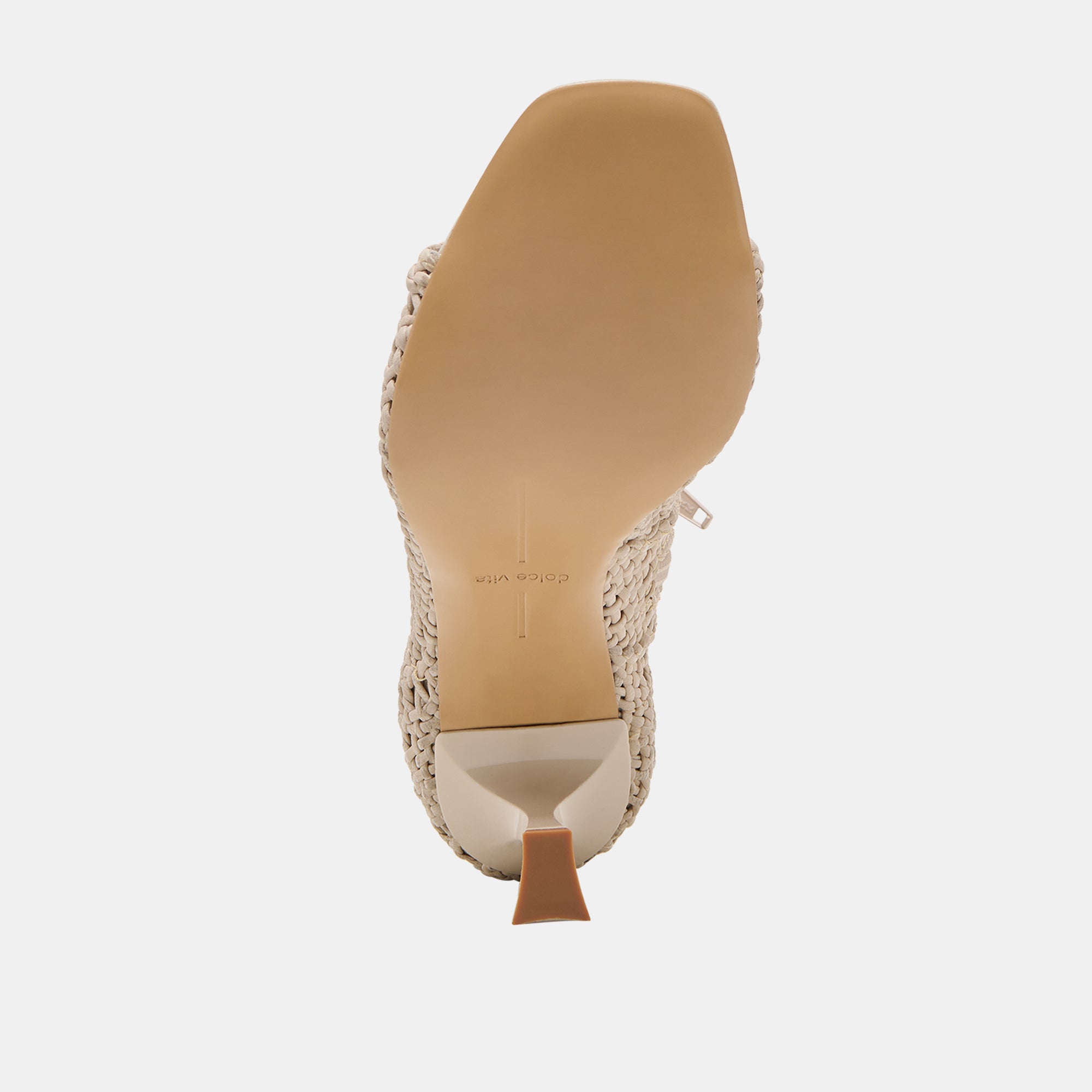 QUIN HEELS BONE WOVEN LEATHER - Image 11
