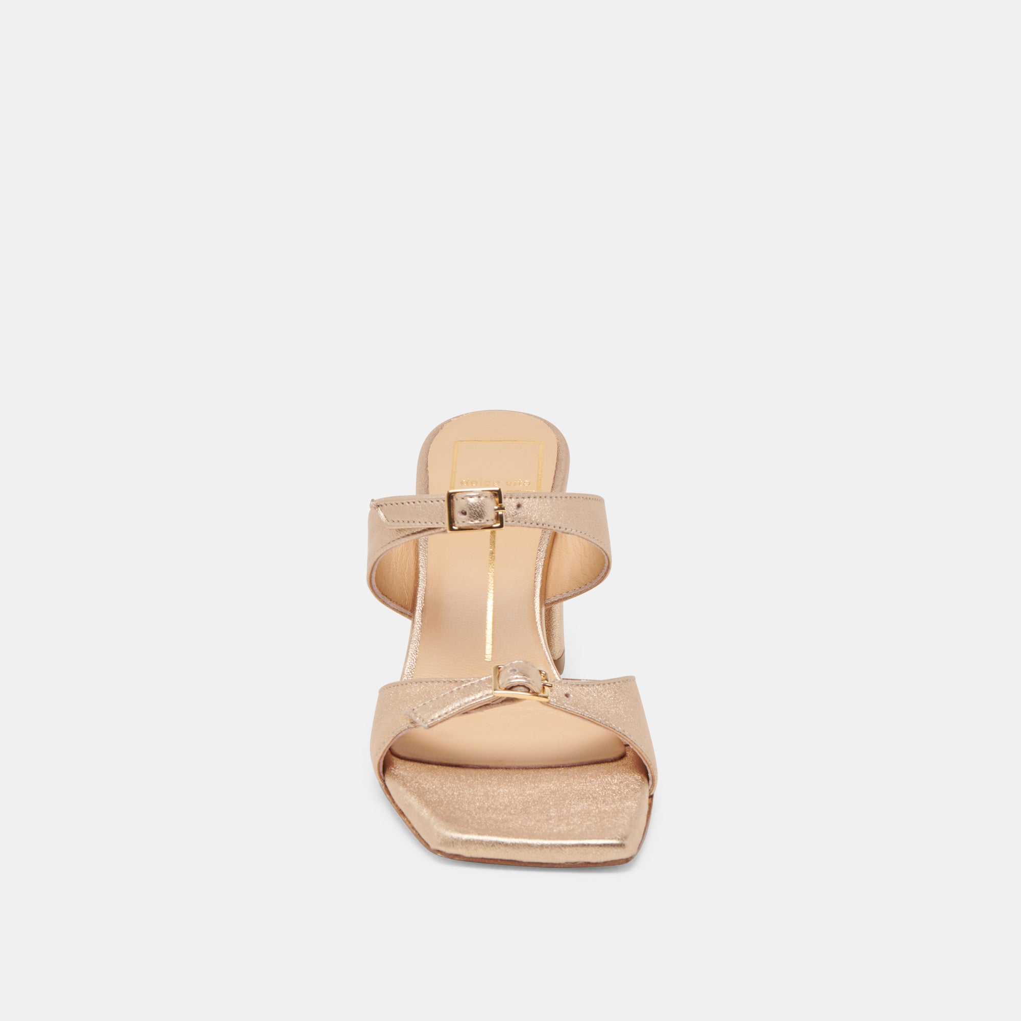 SHANE HEELS GOLD METALLIC LEATHER - Image 9