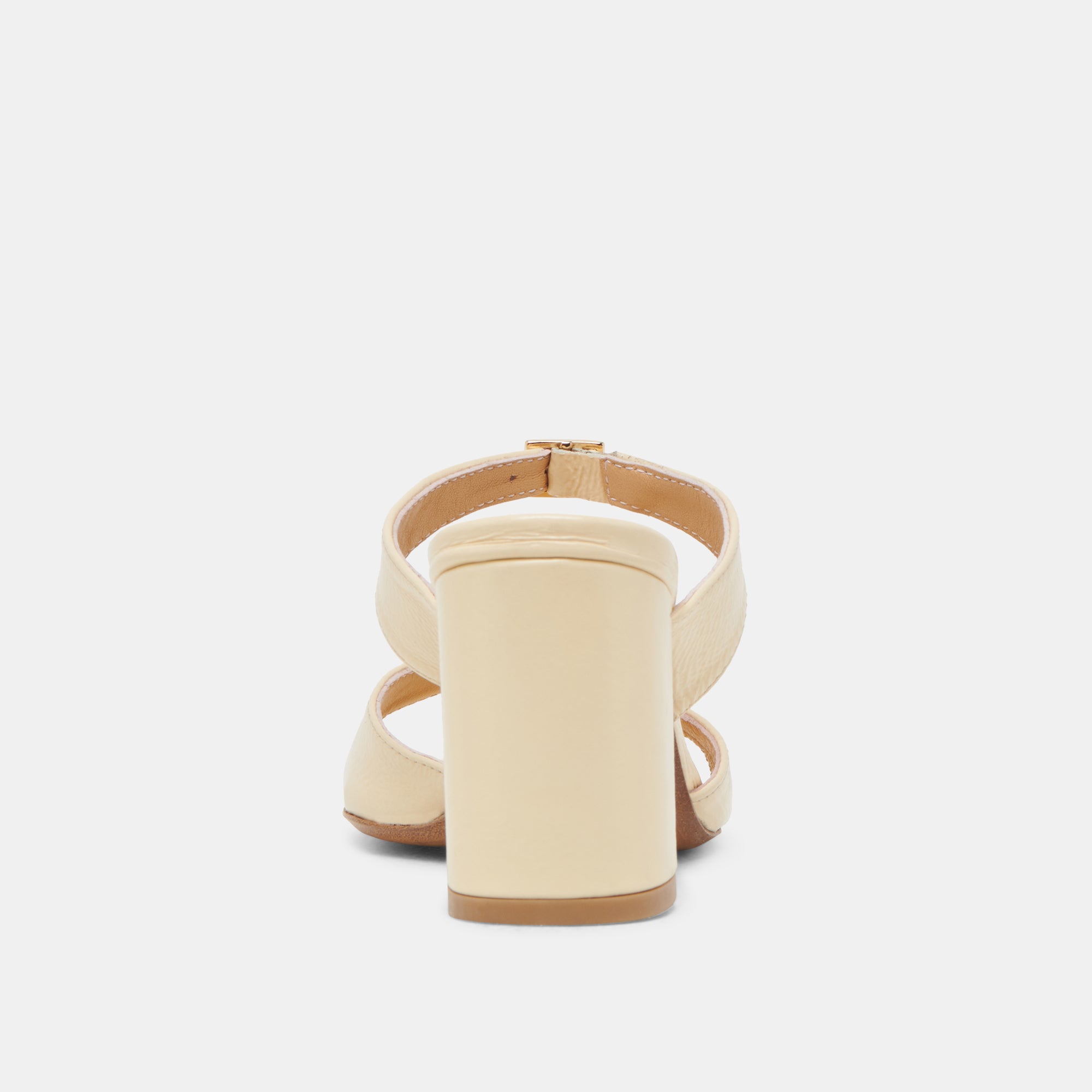 SHANE HEELS LIGHT YELLOW CRINKLE PATENT - Image 8