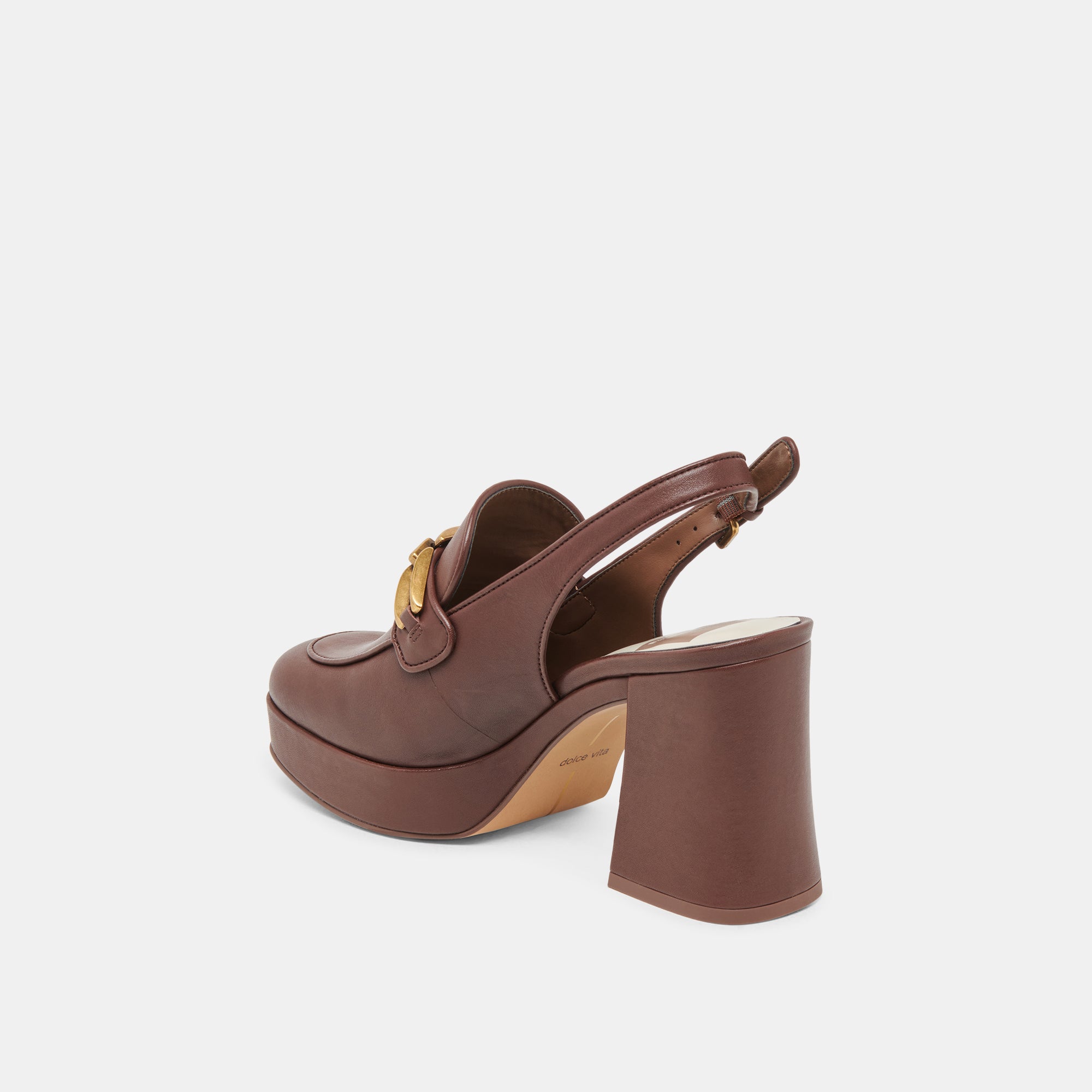 SIRUS HEELS CHOCOLATE LEATHER - Image 5