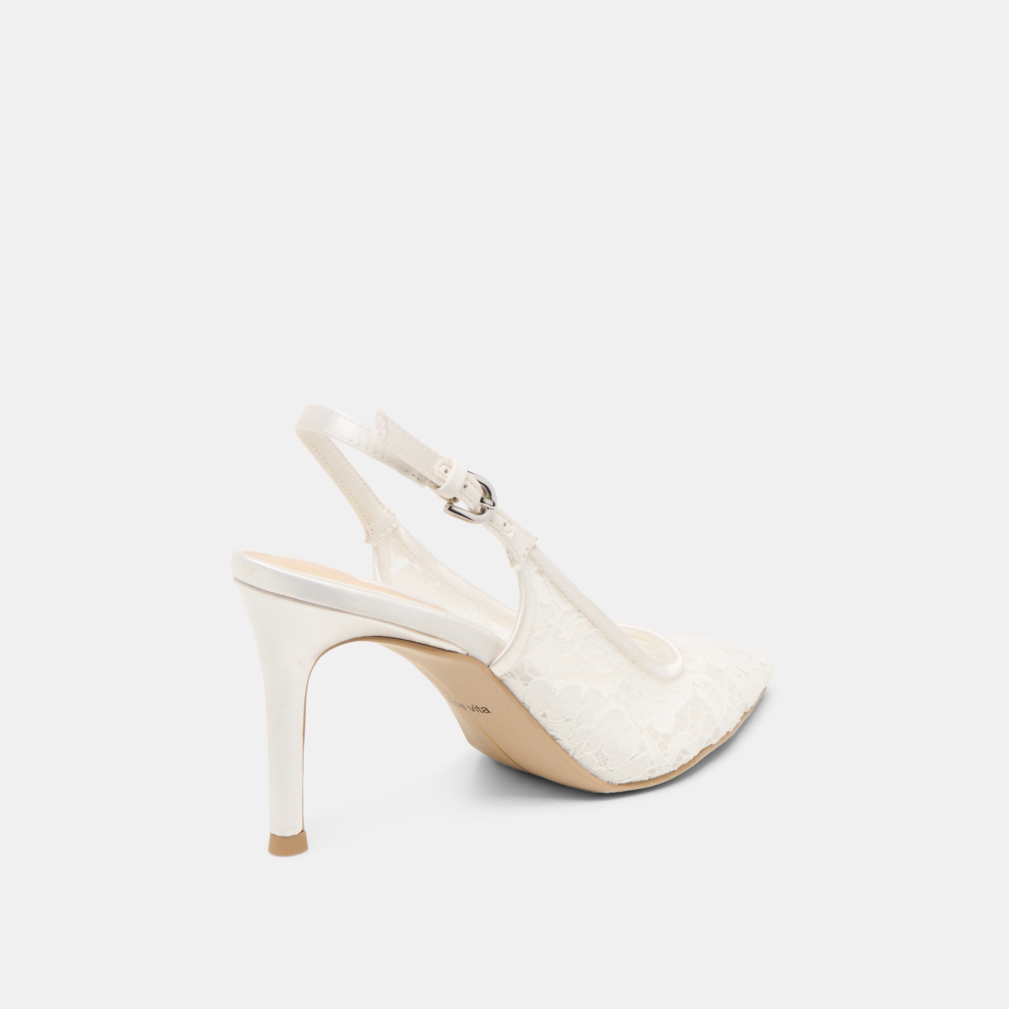 YAMI HEELS TRUE WHITE LACE - Image 3
