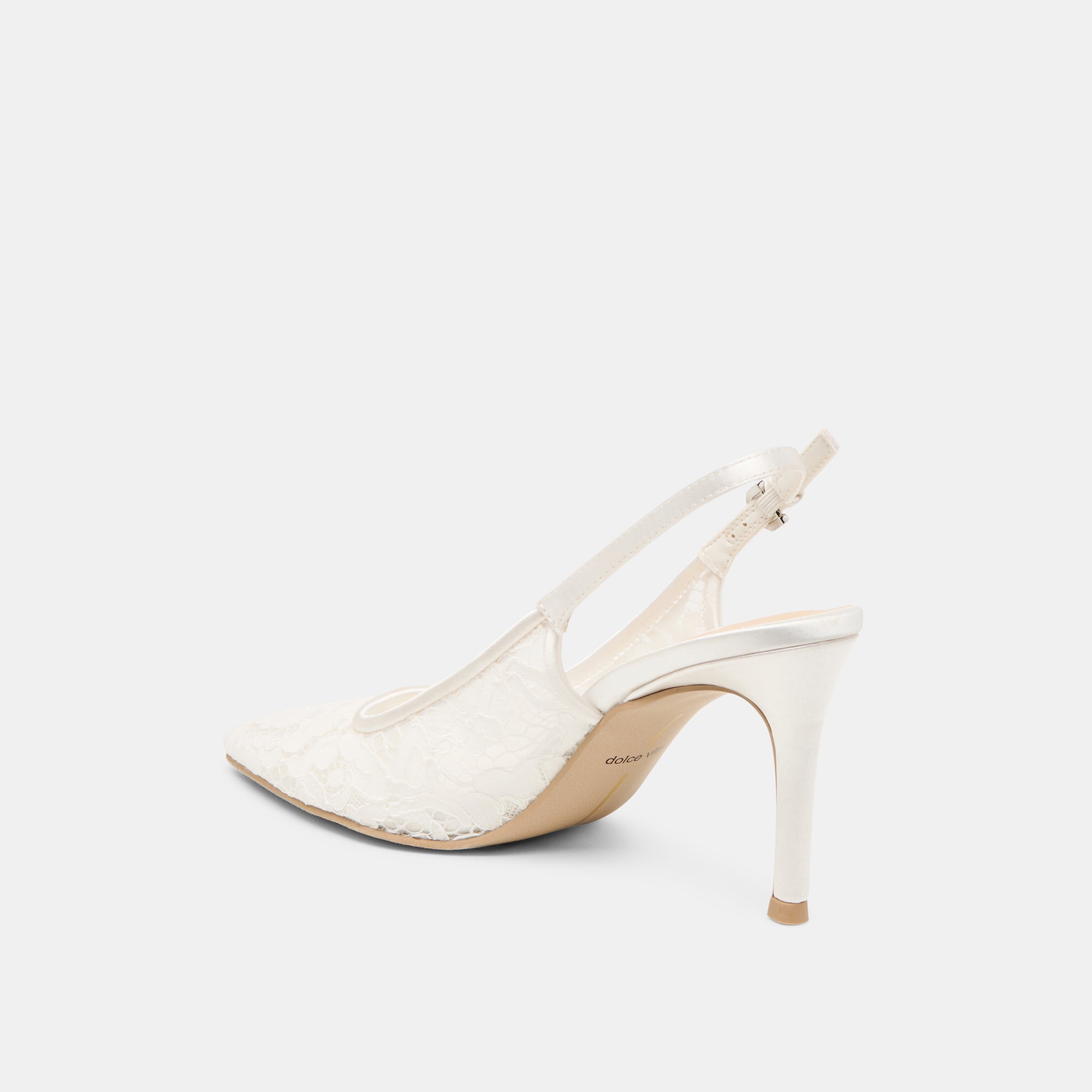 YAMI HEELS TRUE WHITE LACE - Image 5