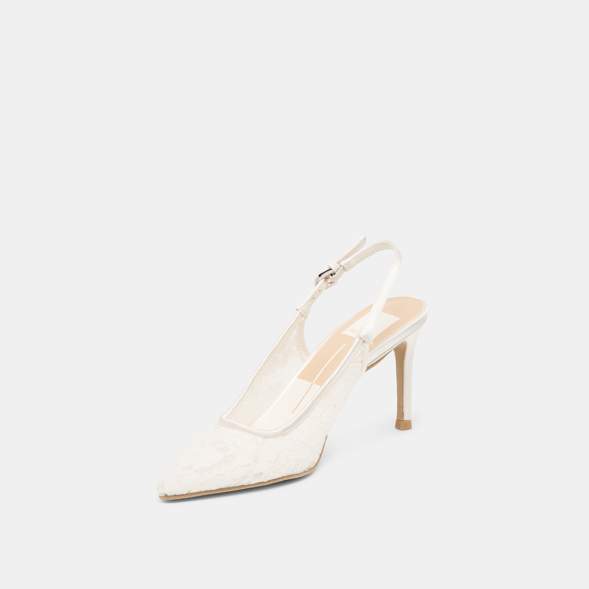 YAMI HEELS TRUE WHITE LACE - Image 4