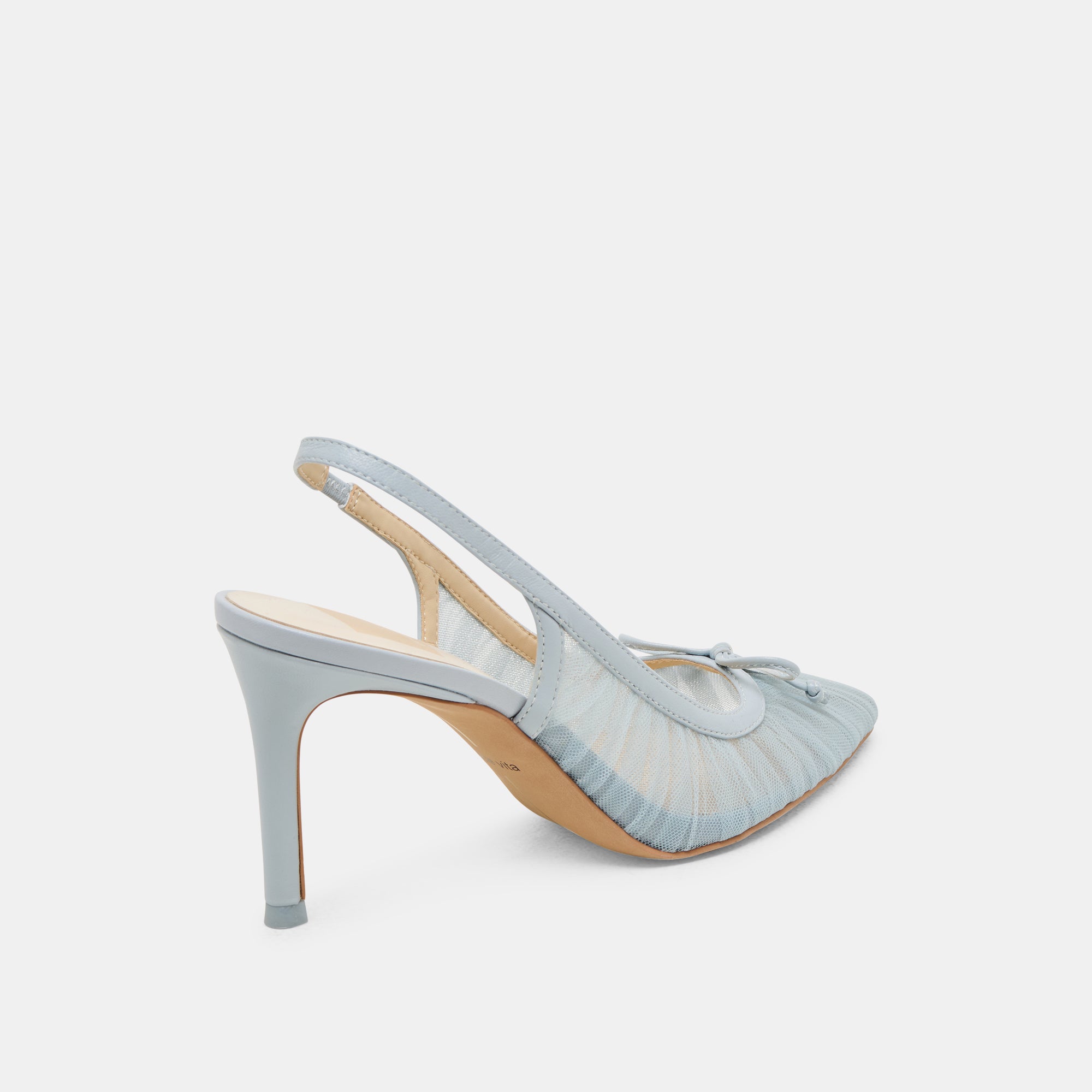 YELA HEELS LIGHT BLUE TULLE - Image 3