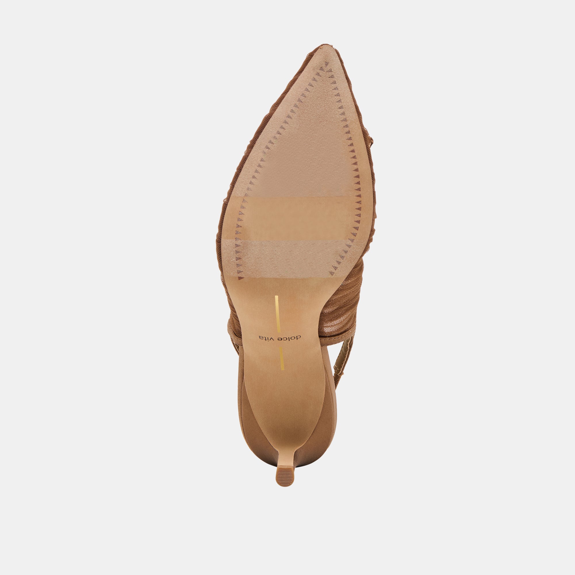 YELA HEELS MID BROWN TULLE - Image 9
