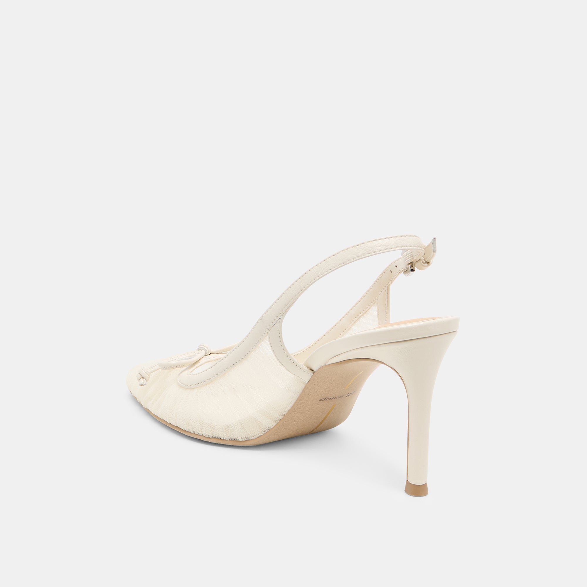 YELA HEELS WHITE TULLE - Image 6