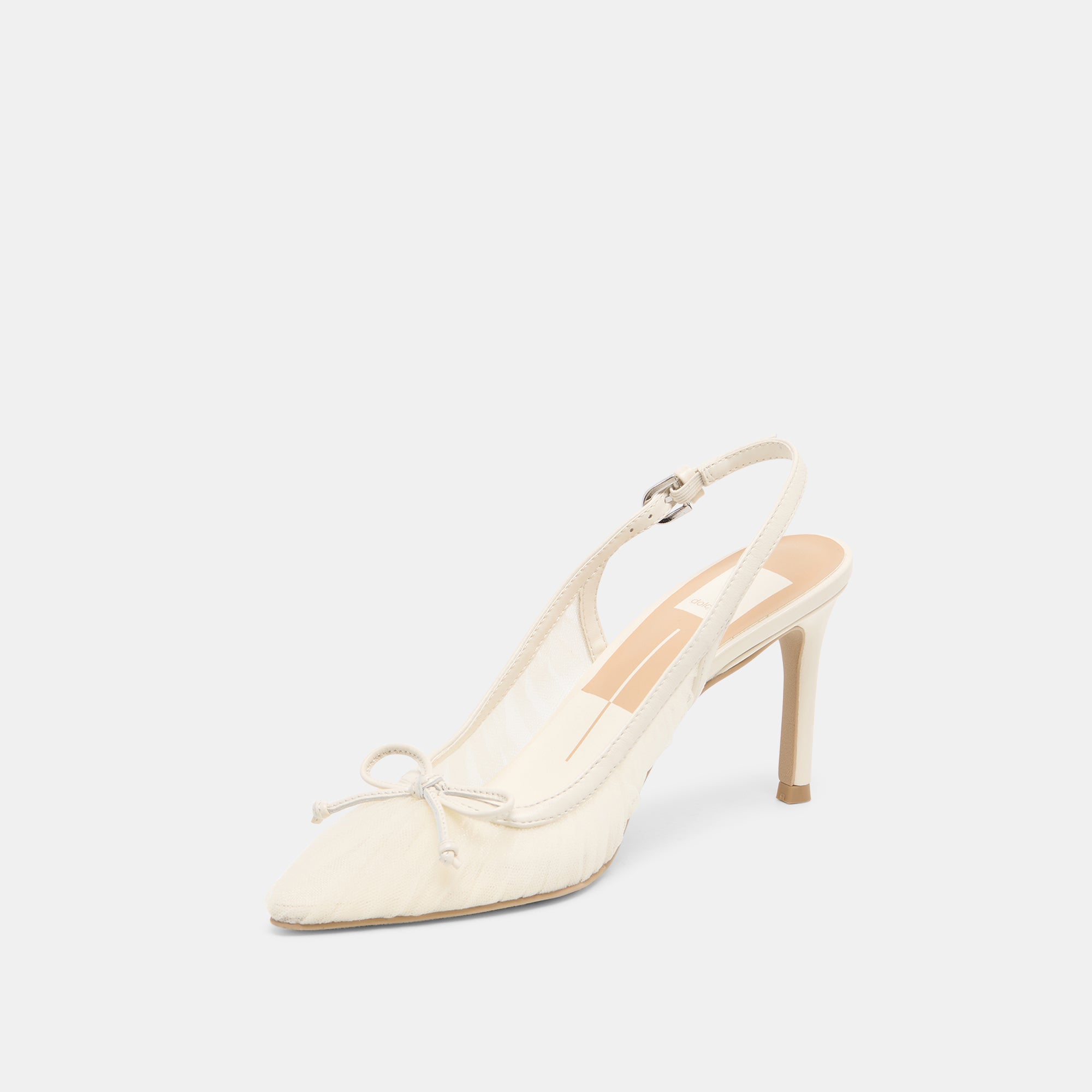 YELA HEELS WHITE TULLE - Image 5