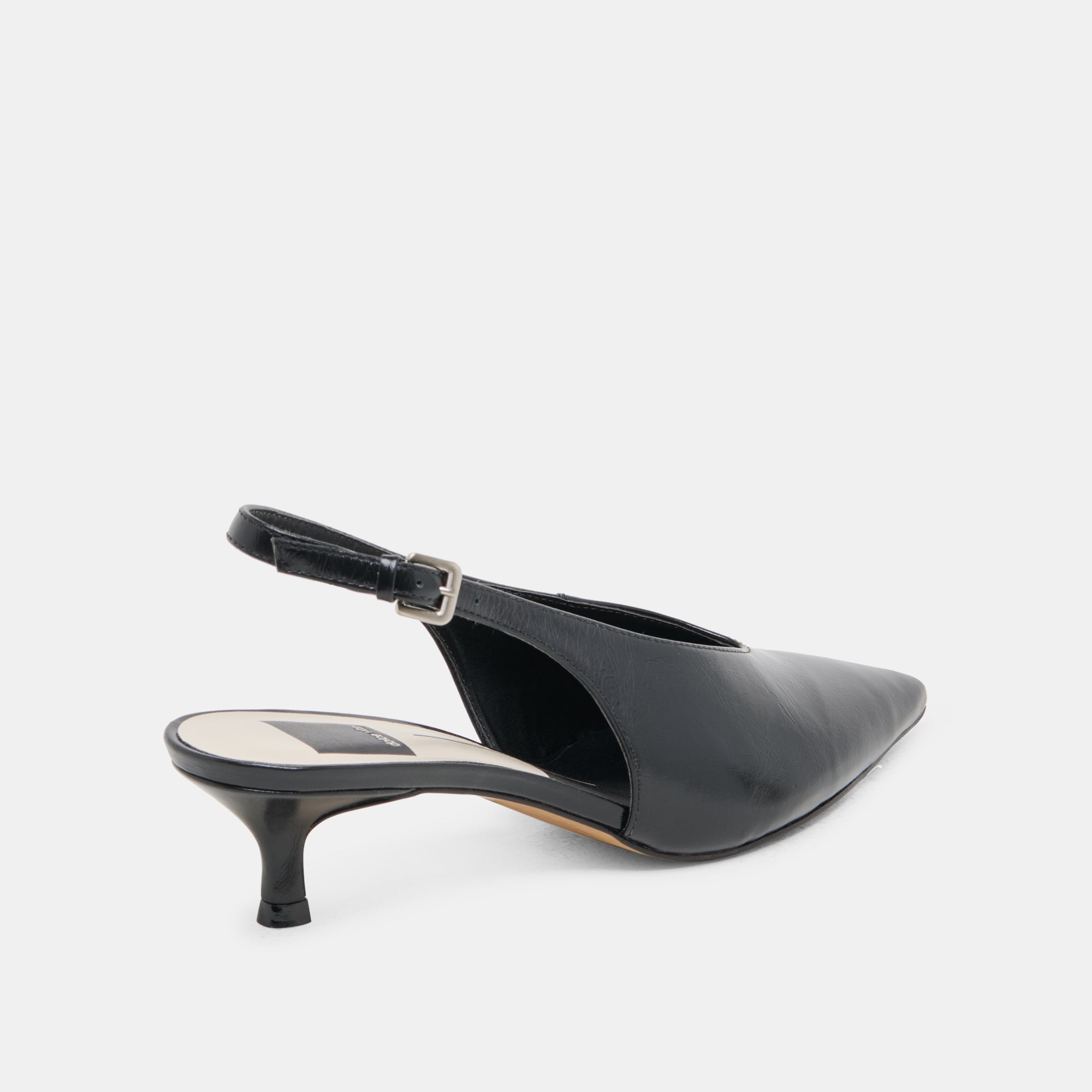 ALENNA HEELS MIDNIGHT CRINKLE PATENT - Image 5